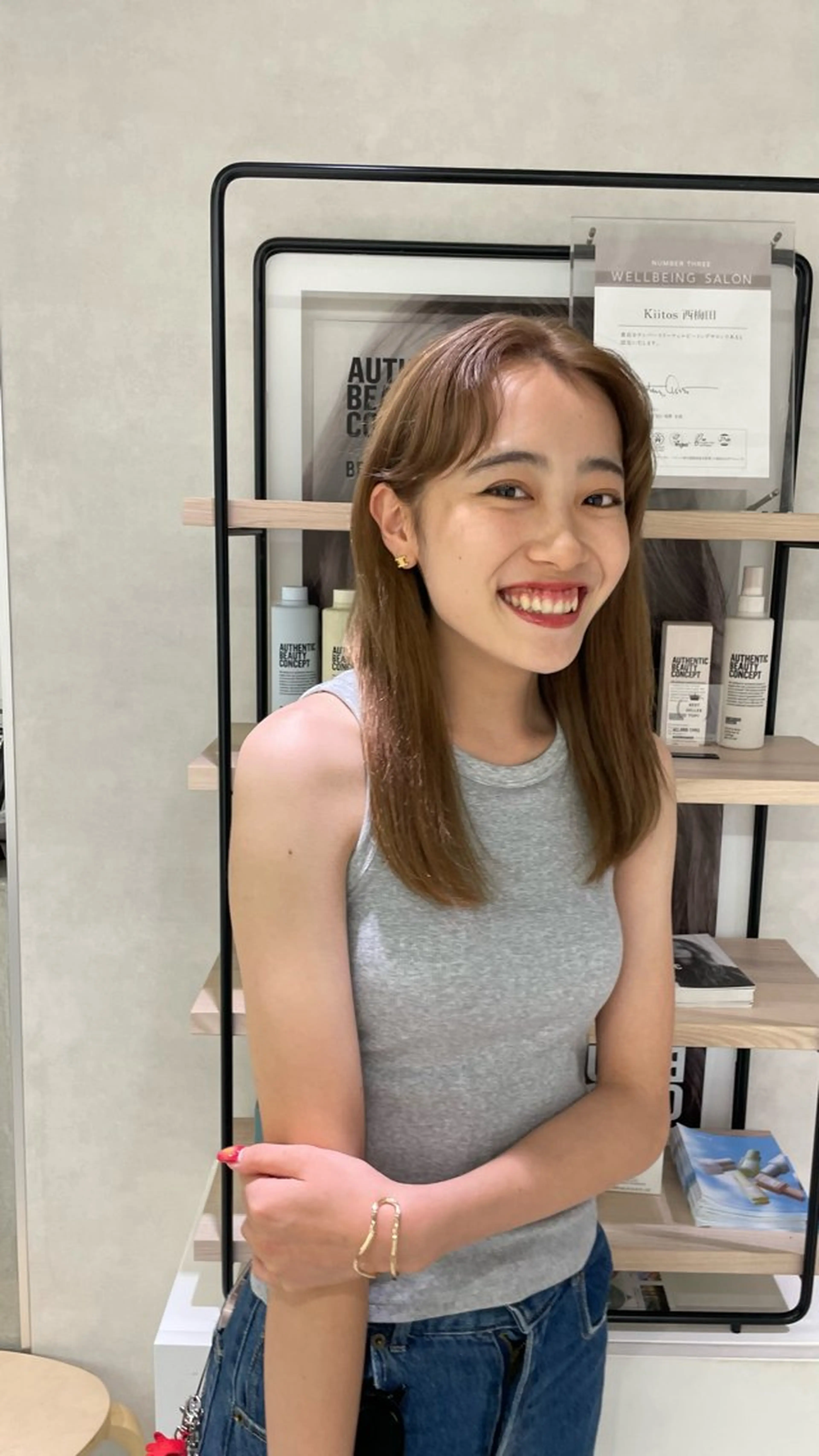 カラー モデル募集中/西梅田 かえで🎀のヘアスタイル