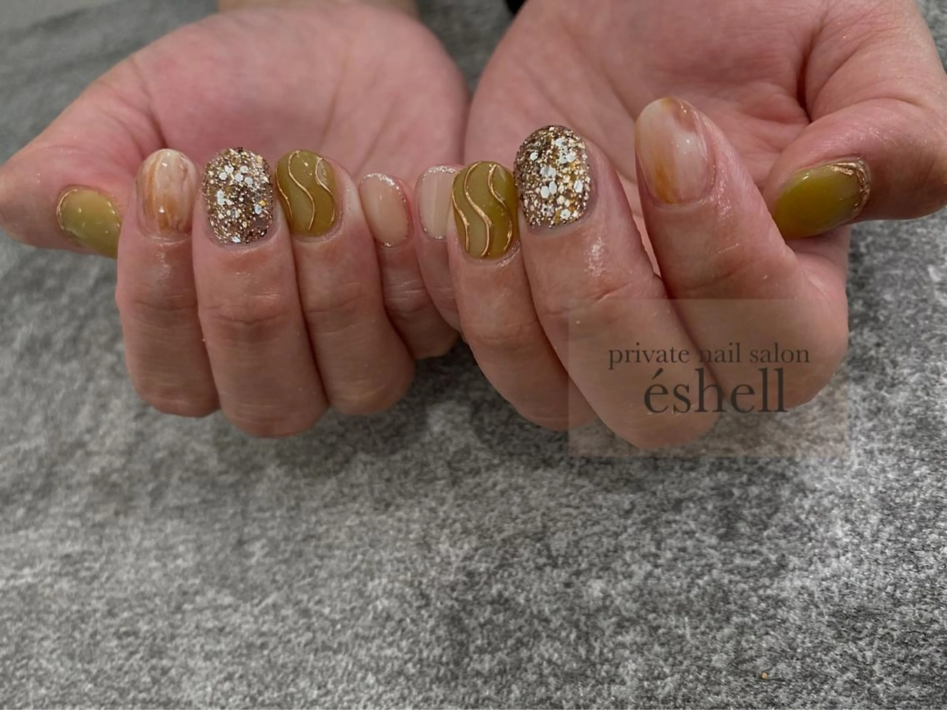 ネイル nail salon éshellのネイルデザイン
