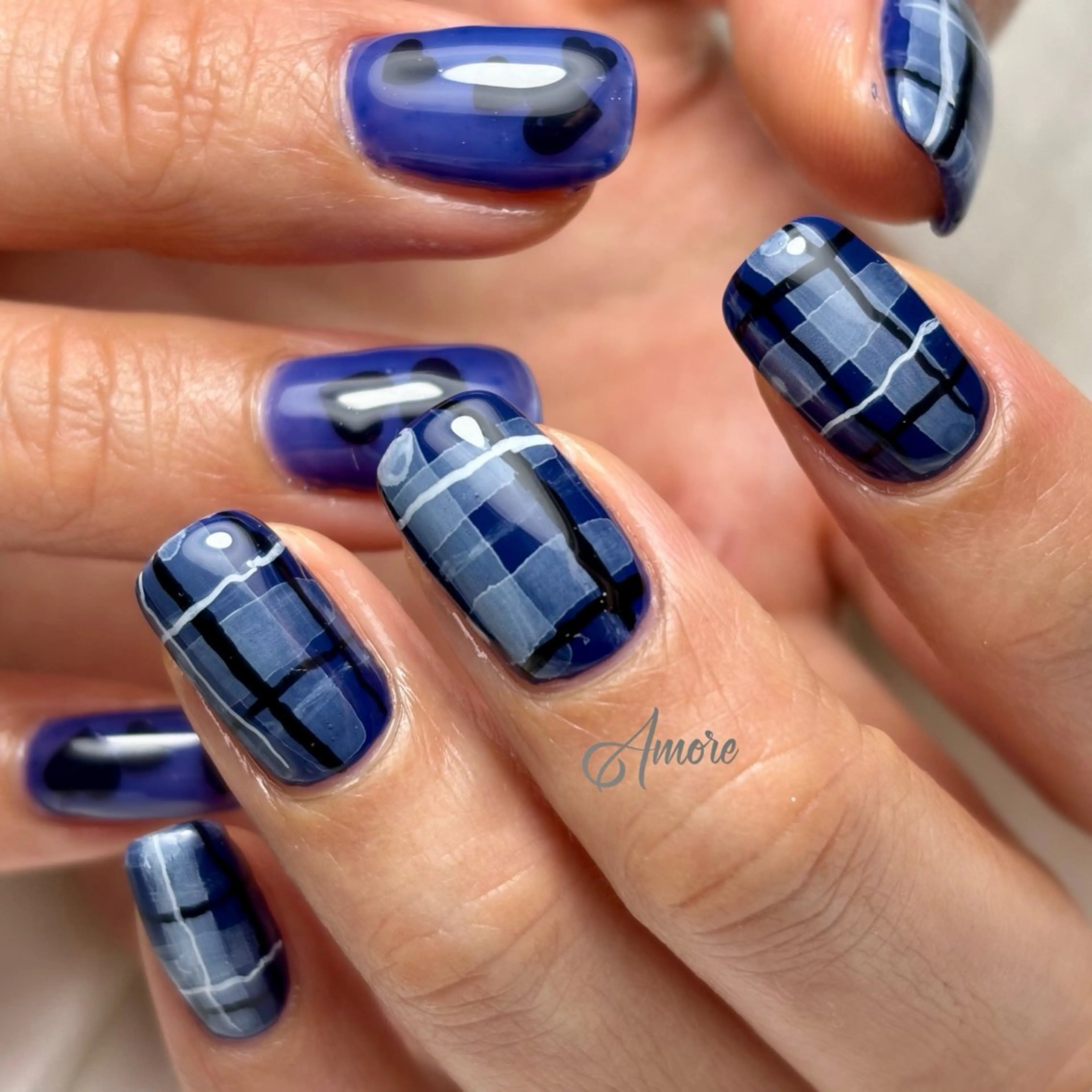 ネイル ジェルネイル キラキラネイル 韓国ネイル マグネットネイル パラジェル You kyehwaのネイルデザイン