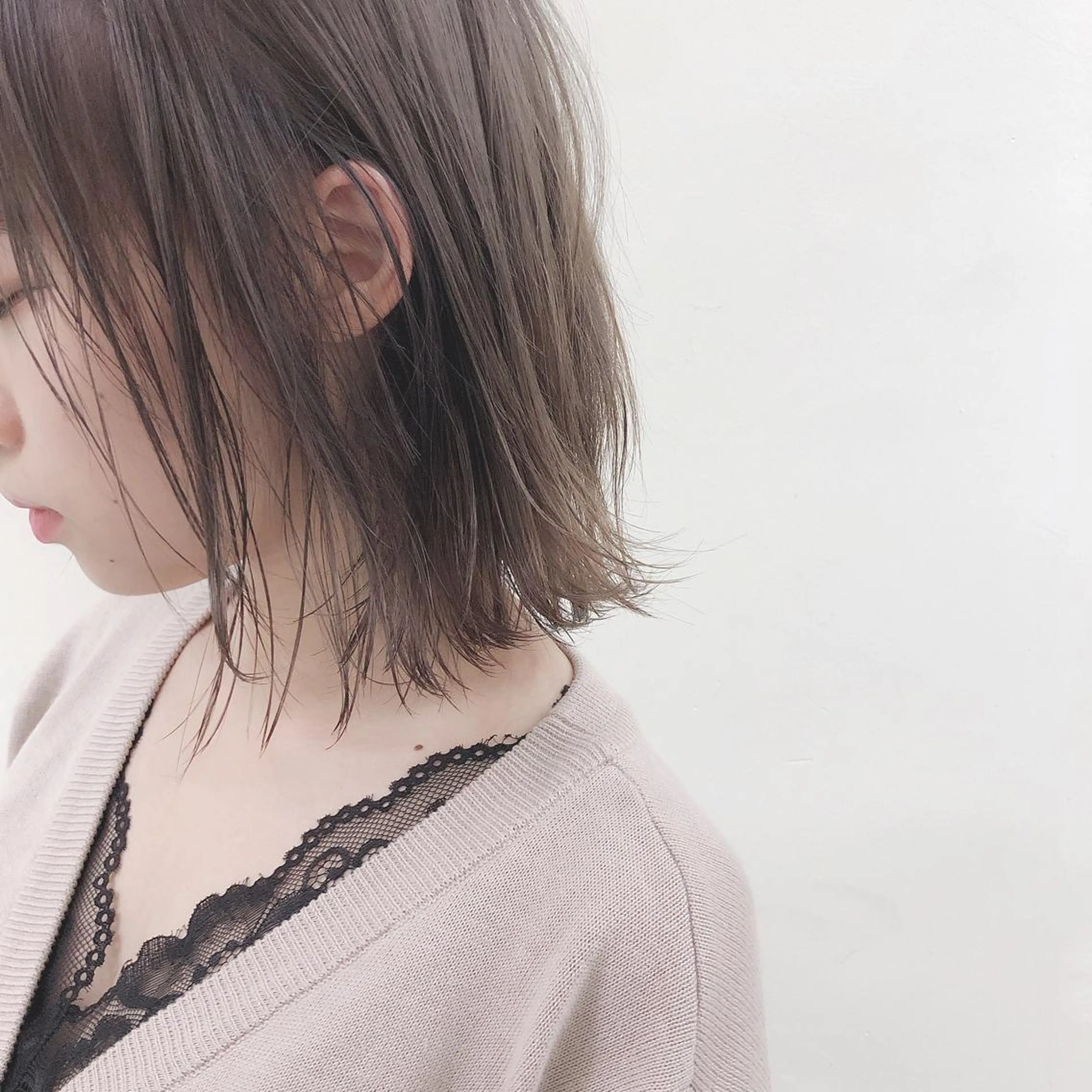 ショート カラー ボブ/パーマ 古家 佑真のヘアスタイル