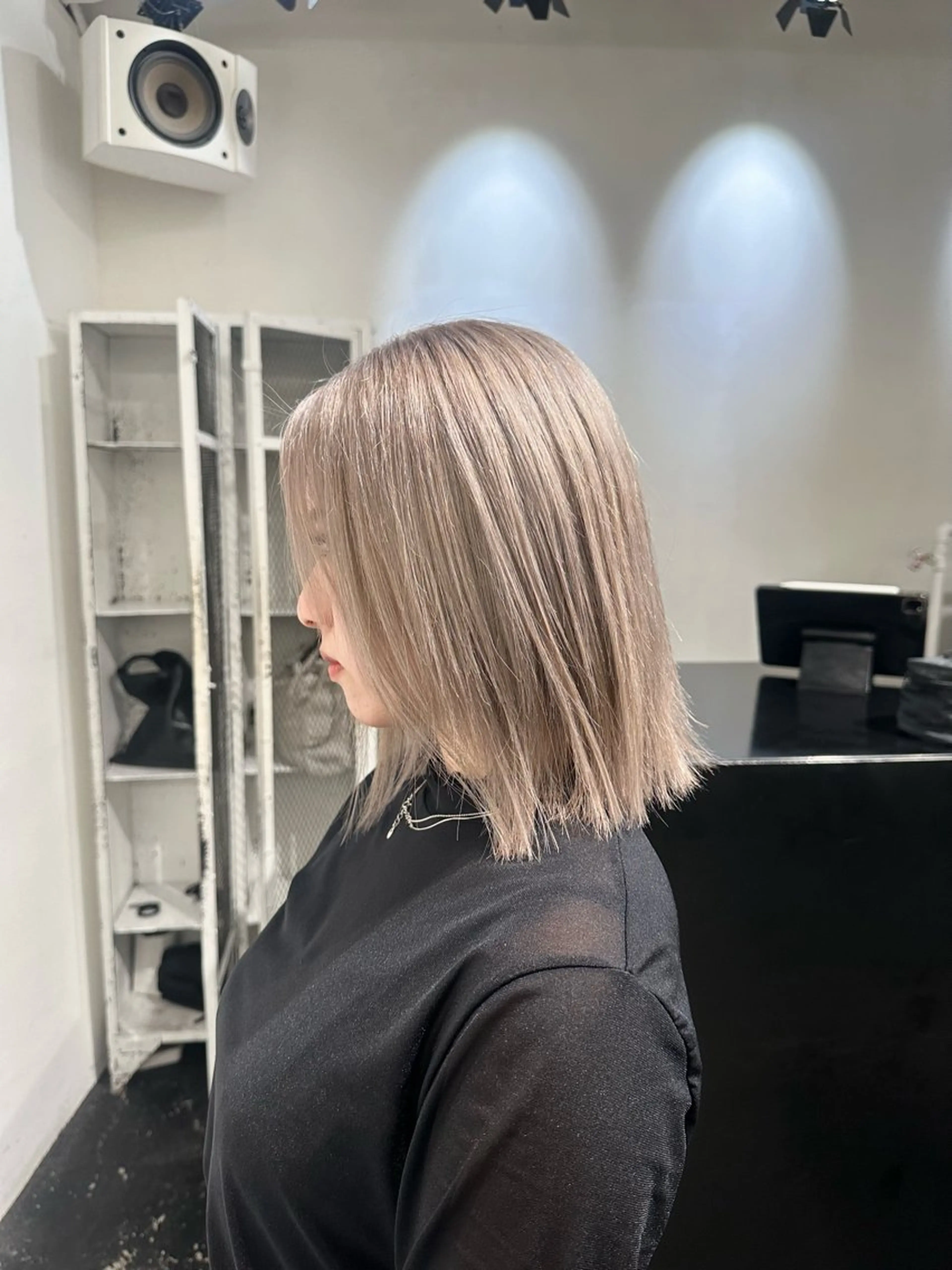 ミディアム カラー ヘアカラー トリートメント 🎀ミカ/レイヤー/ 韓国巻き/原宿🎀のヘアスタイル