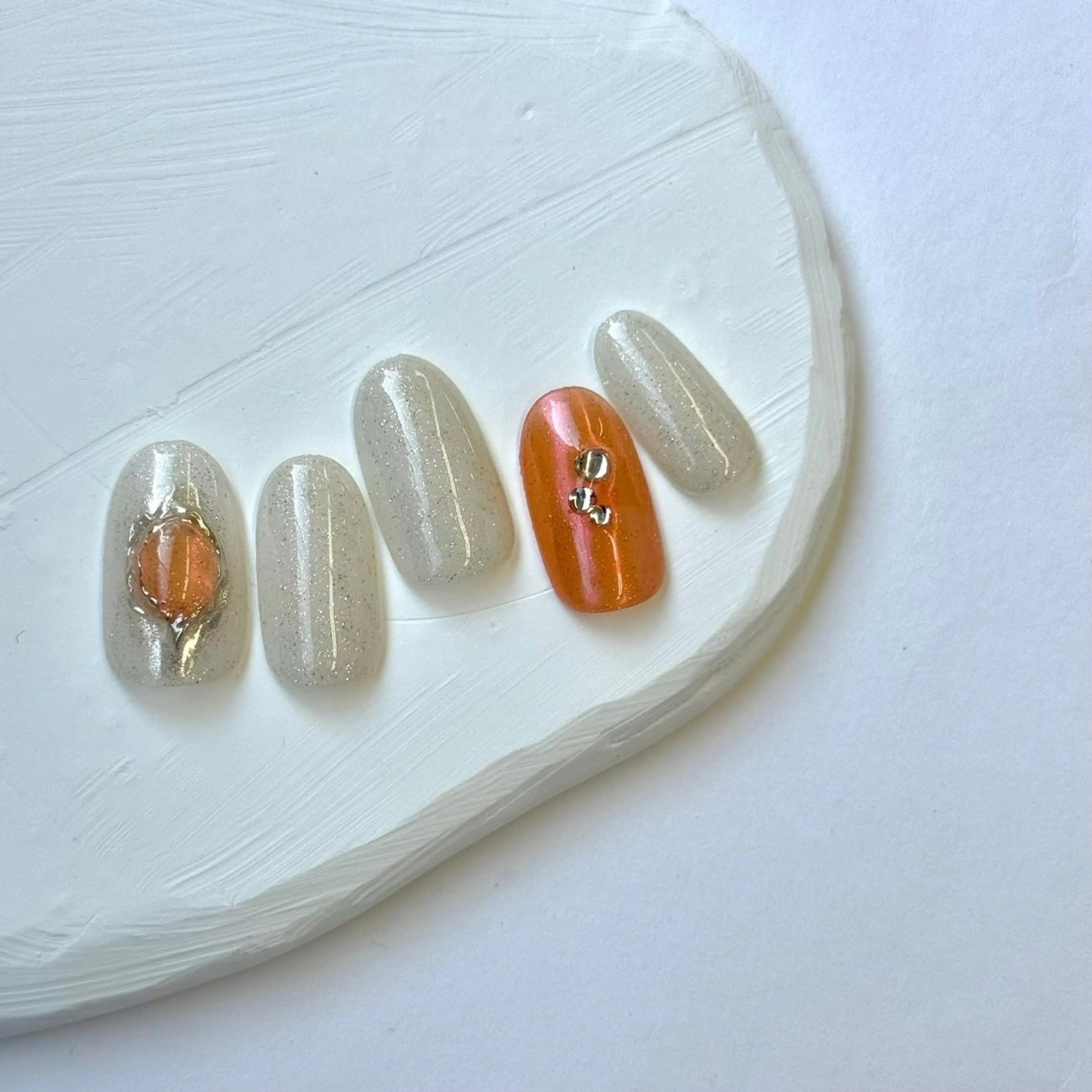 ネイル ⭐︎休業中の練習⭐︎ JNA認定講師髙橋のネイルデザイン