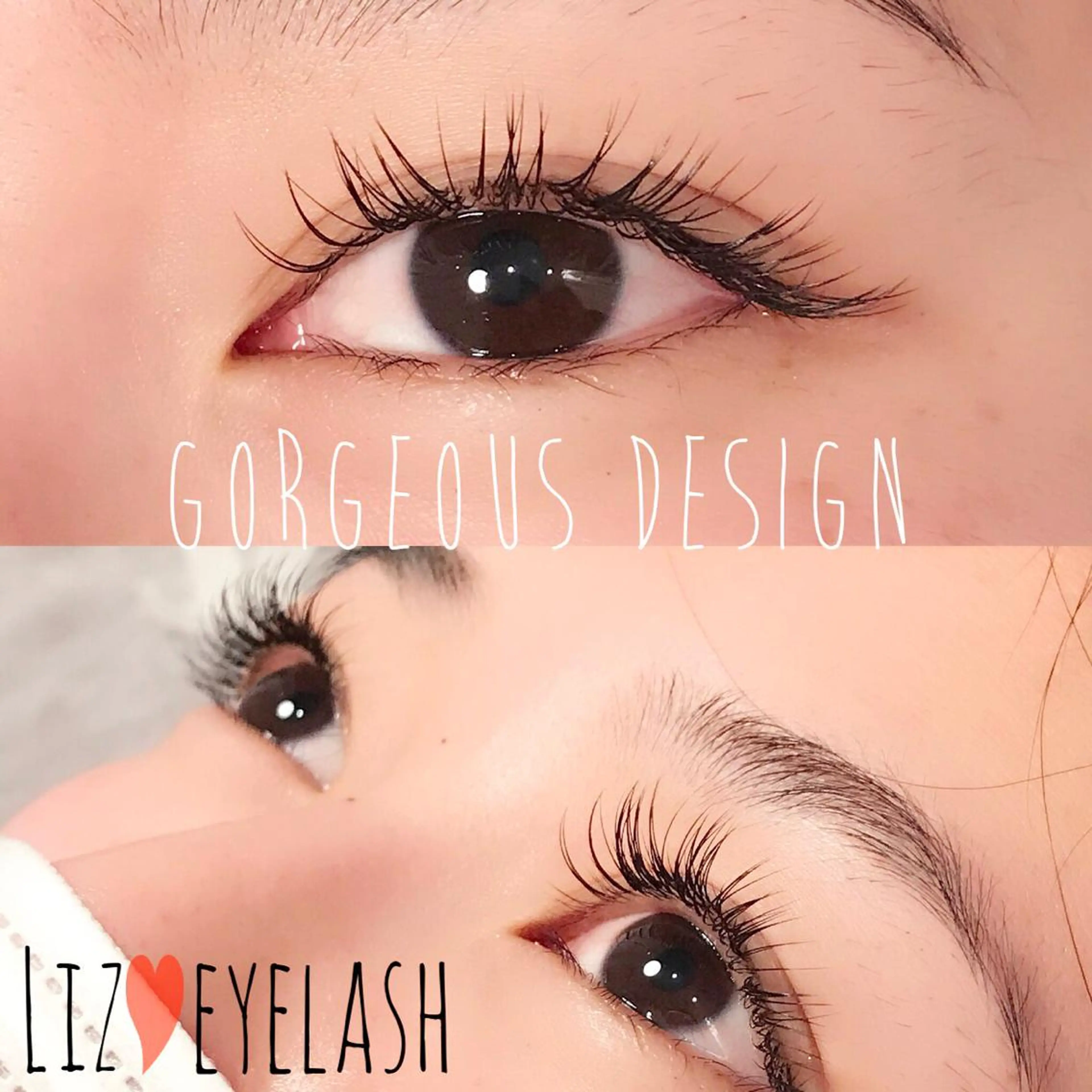 マツエク・マツパ Cカール 目尻長め ナチュラル マツエク nashira -ナシラ- 恵比寿のマツエク・マツパデザイン