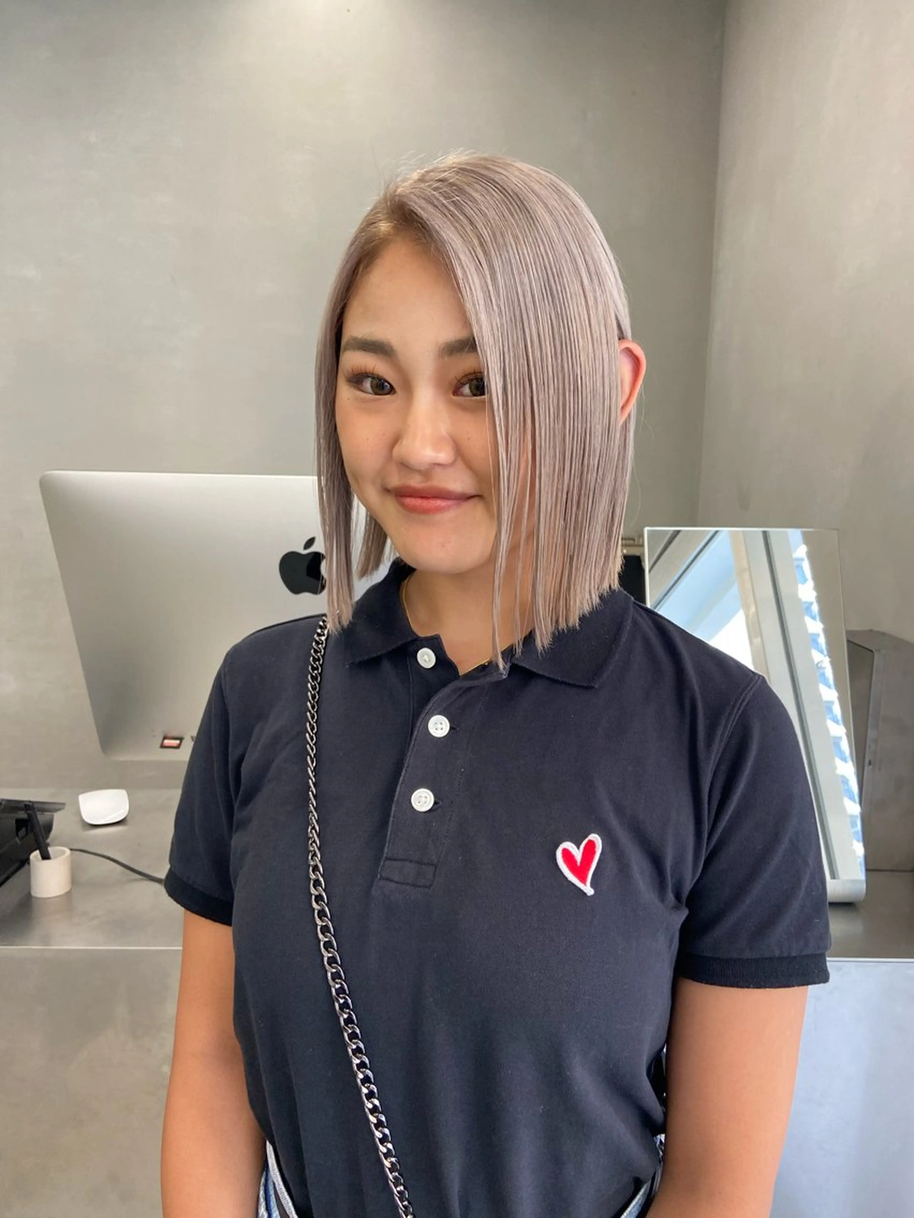 ショート カラー カット ヘアカラー yuna/ボブカット /ハイトーンカラーのヘアスタイル