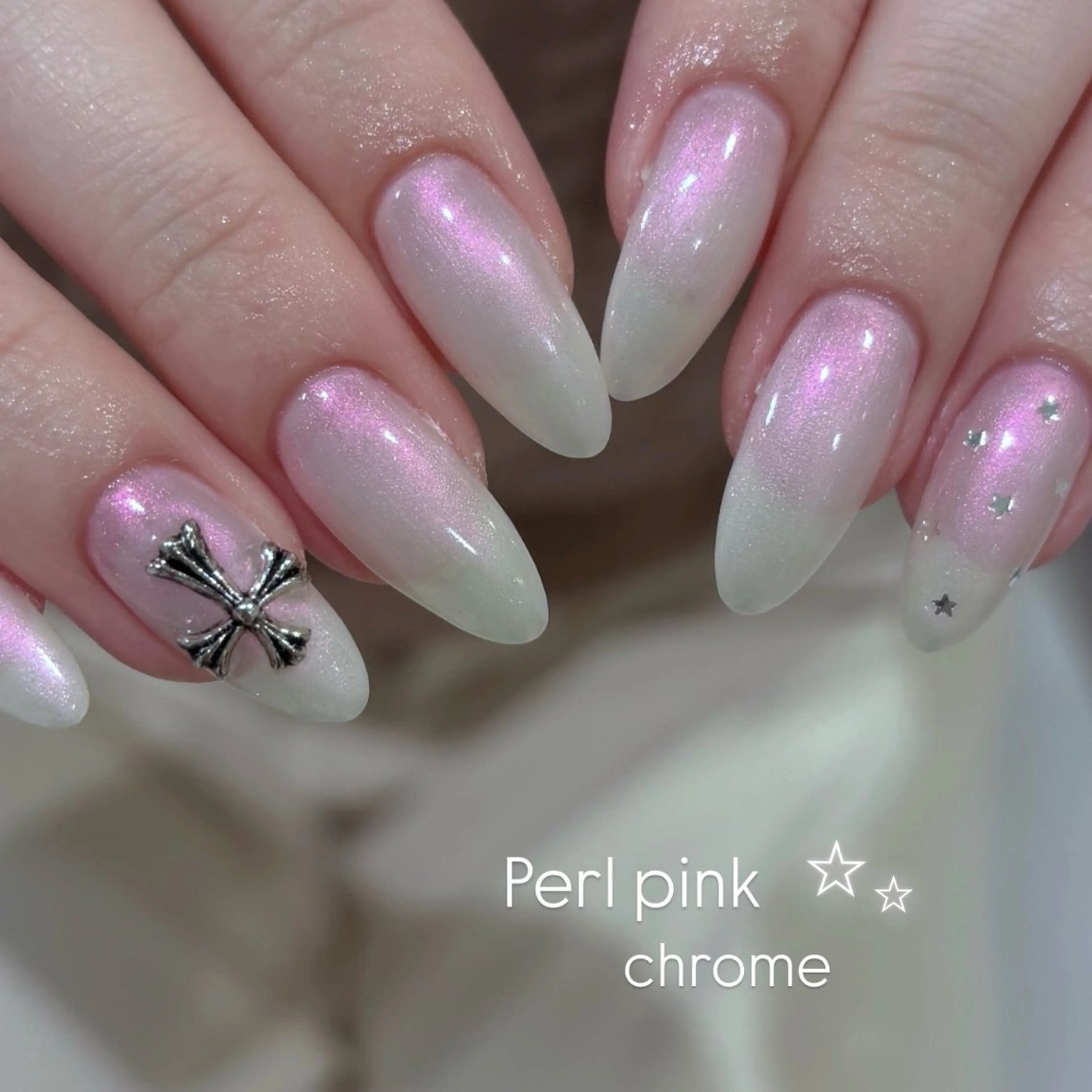 ネイル アートネイル ジェルネイル パラジェル ピンク M.wish mayu 💅🏻のネイルデザイン