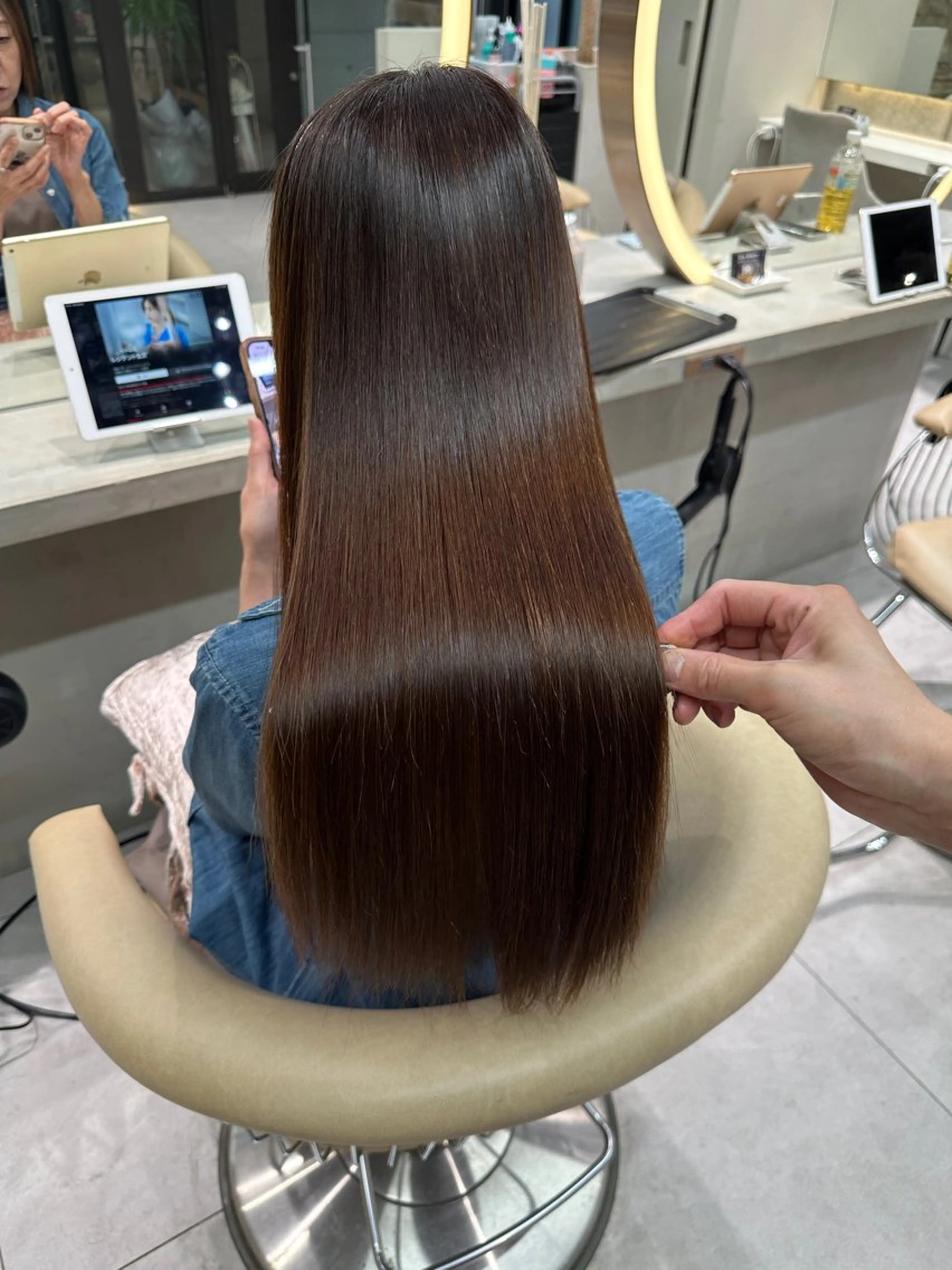 ロング カラー カット トリートメント 《髪質改善✖️オリー ブ🧸》小嶋拓也のヘアスタイル