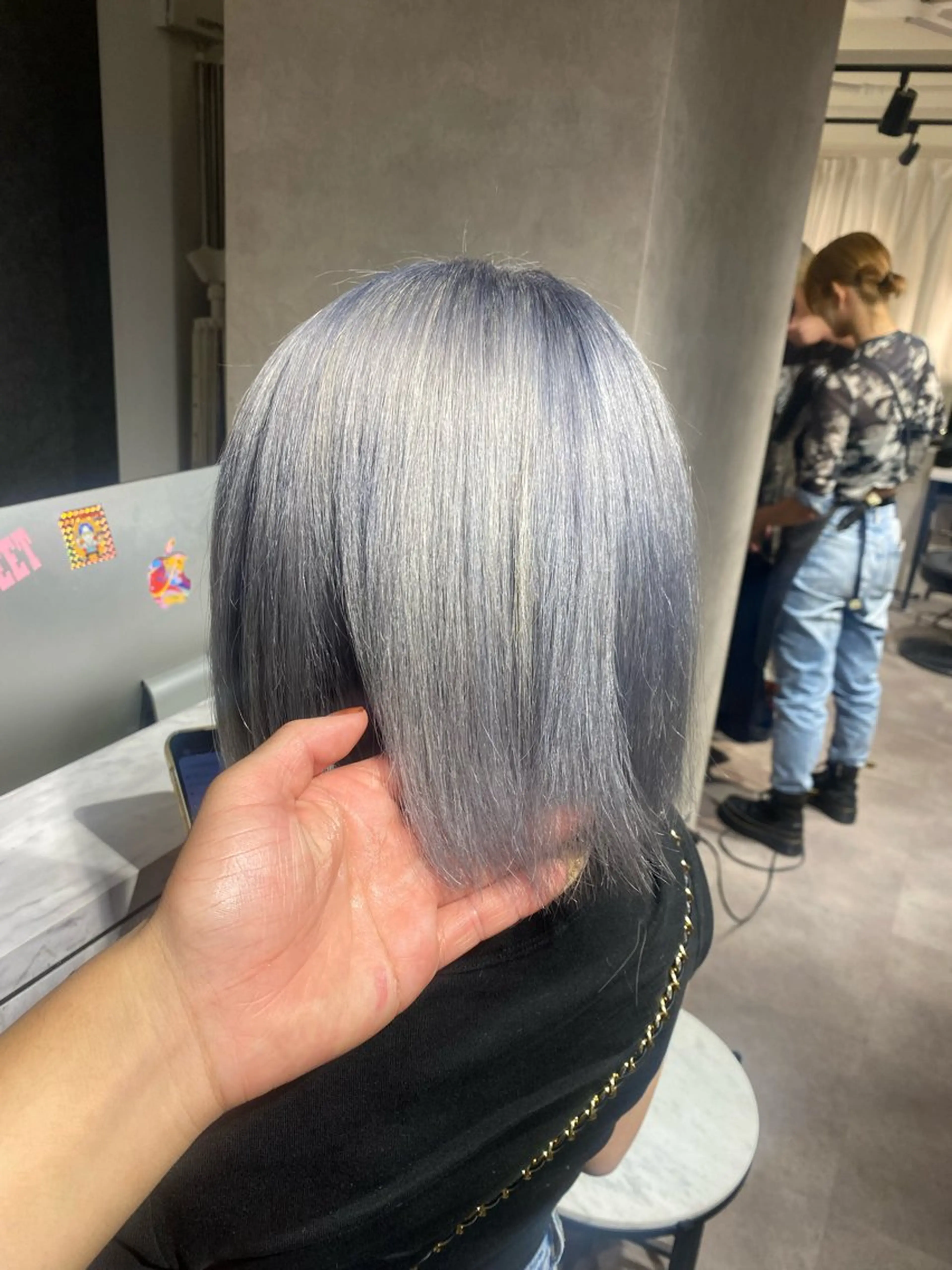 カラー ブリーチ ハイトーンカラー カット ヘアカラー Seleneコウキ ブリーチ/ハイトーンのヘアスタイル