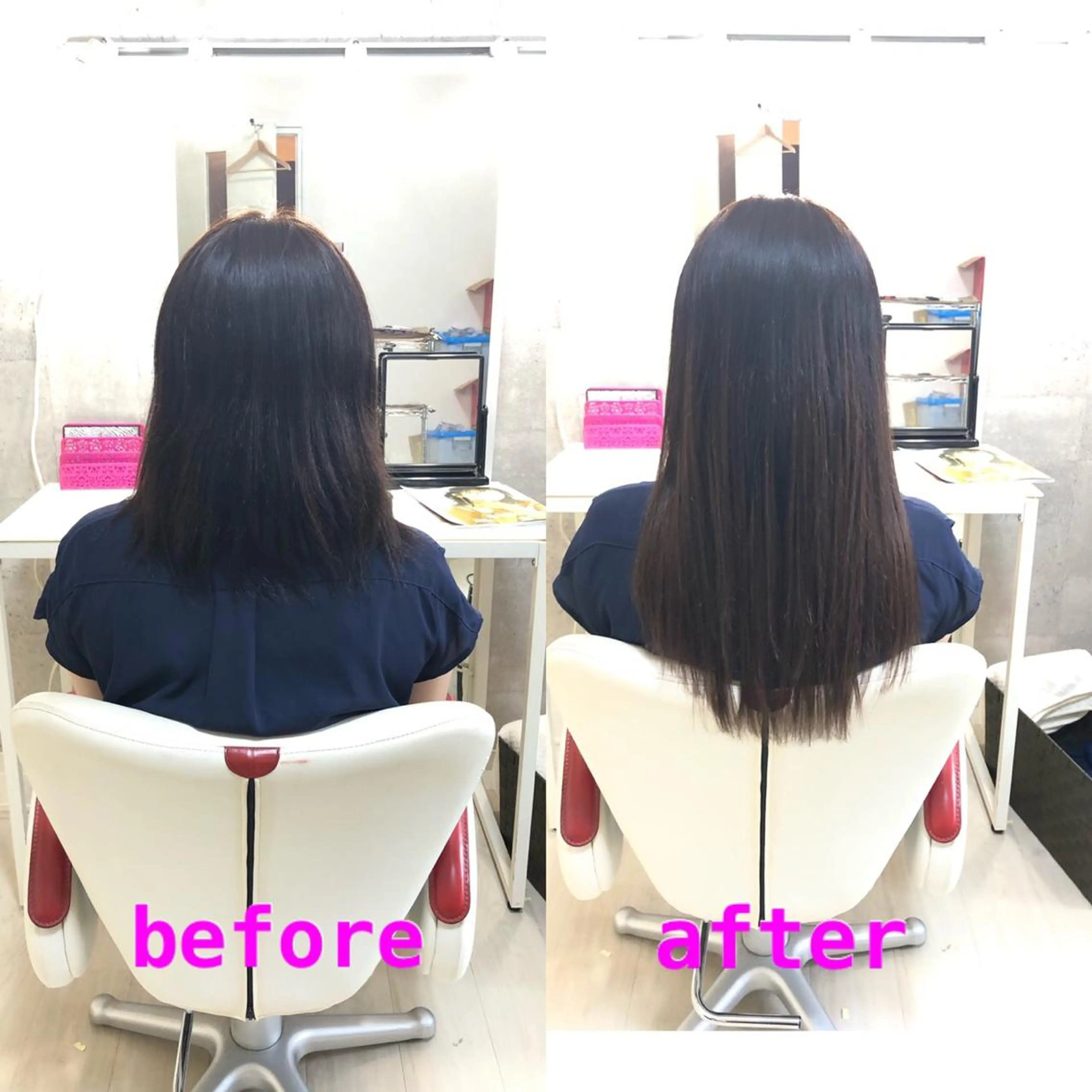 ロング エクステ ドレスアップ心斎橋店所属・🌸ドレスアップ 心斎橋店🌸のヘアスタイル