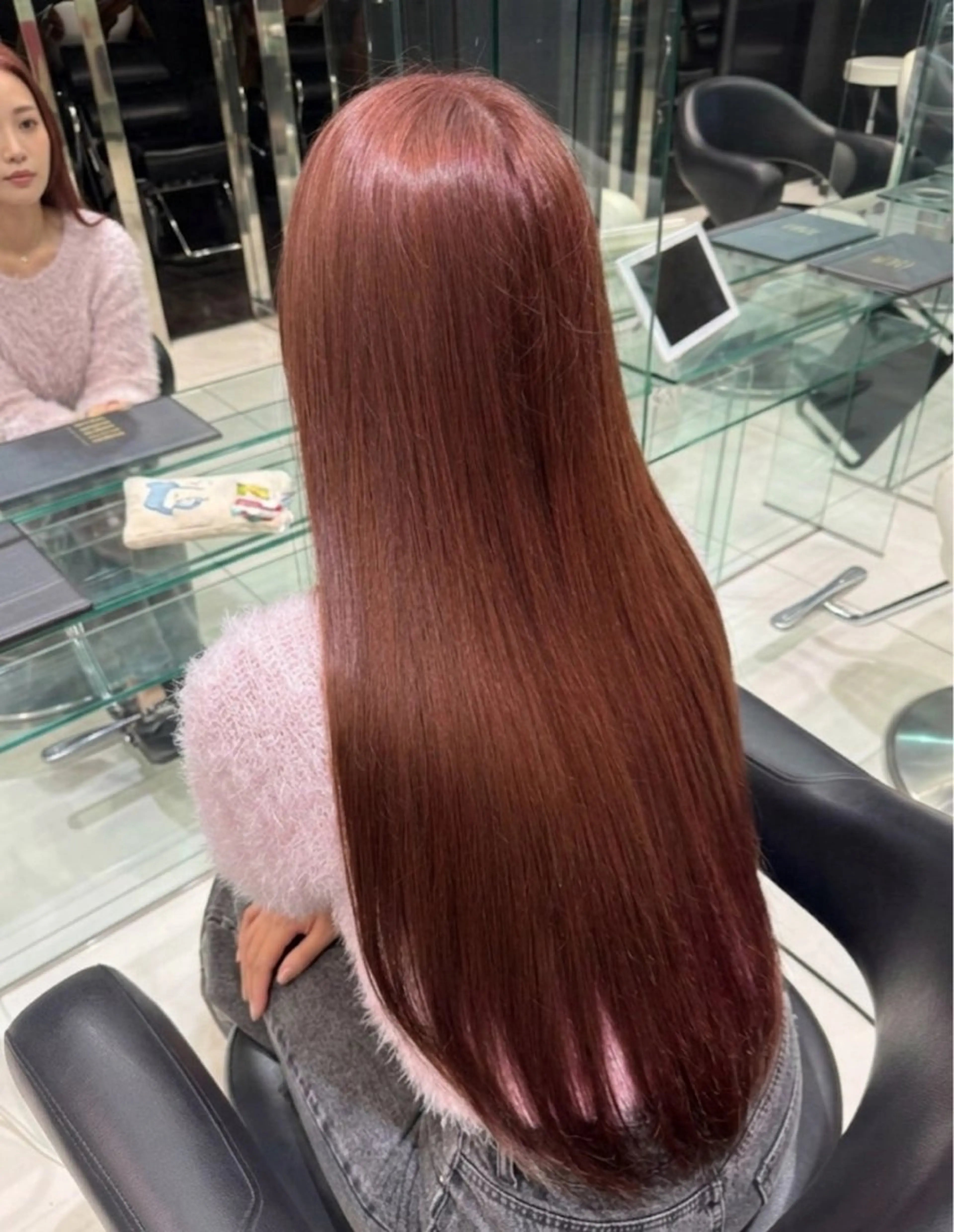 ロング カラー 青木 捺稀のヘアスタイル