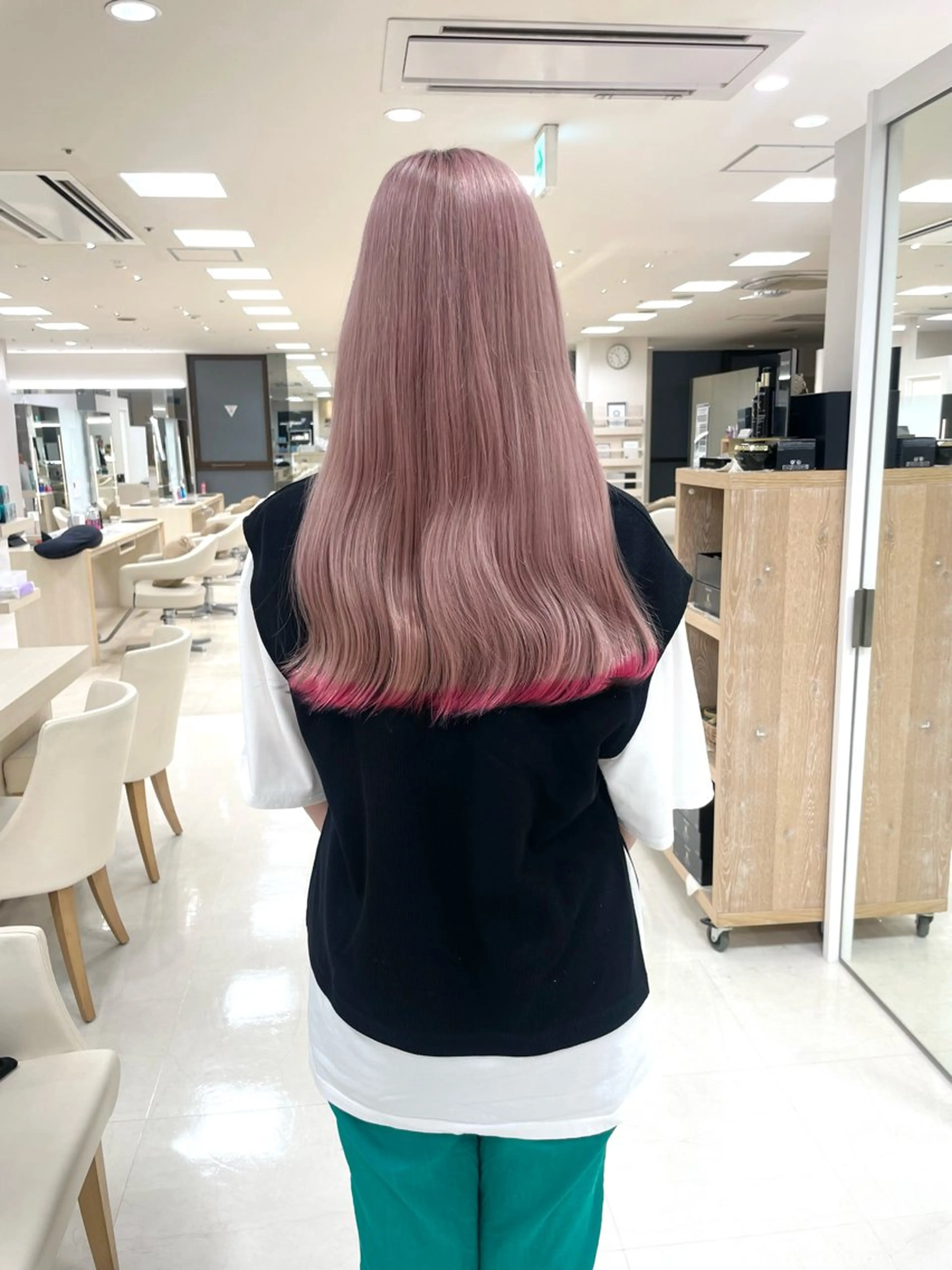 ロング カラー ヘアアレンジ 🍒KIKUCHI KANAE🍒のヘアスタイル