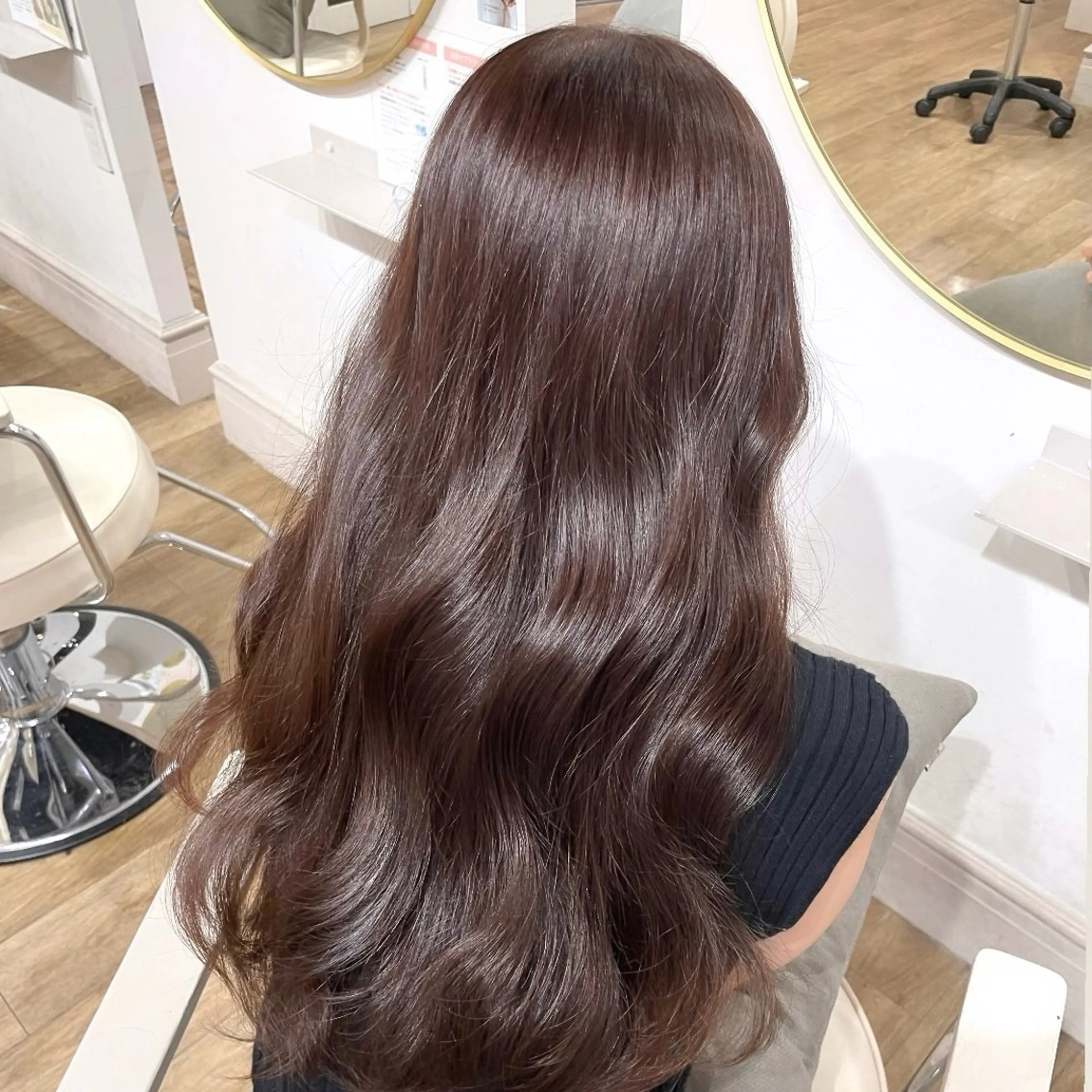 ロング 艶カラー/中崎町/ マナ🌼のヘアスタイル