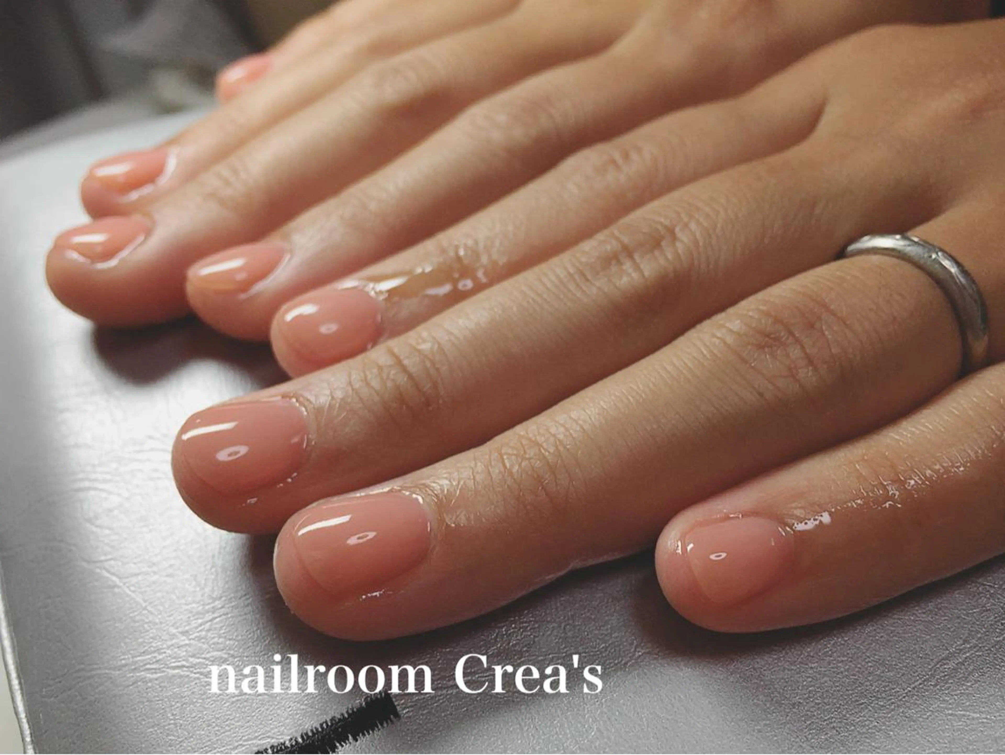 ネイル ジェルネイル ワンカラーネイル nailroom Crea'sのネイルデザイン