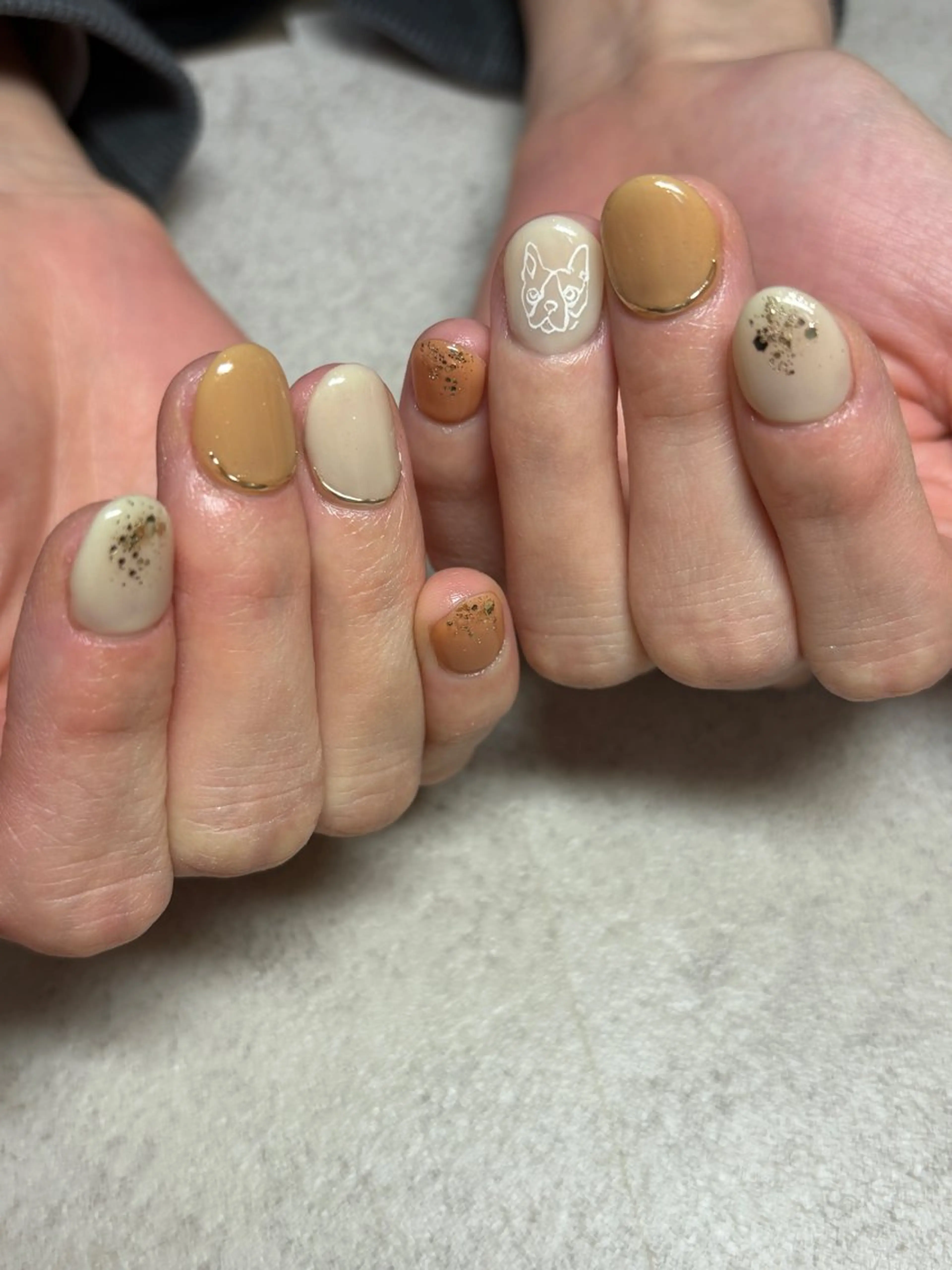 ネイル ジェルネイル キラキラネイル パラジェル ショートネイル シンプルネイル ハンドネイル acs.n所属・ネイル，耳つぼ 風間すみれのその他イメージ