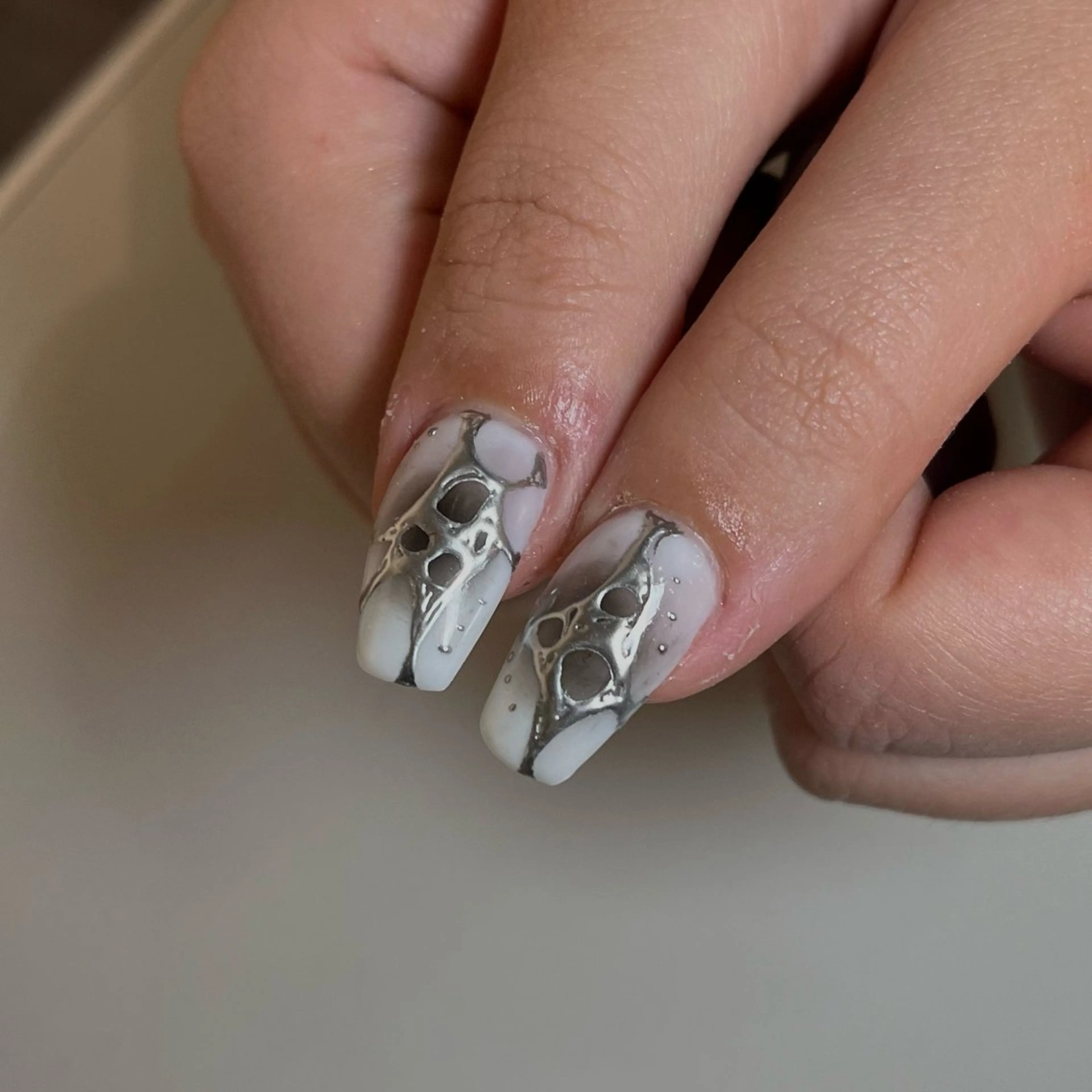 ネイル ハンドネイル D.d Haruka /y2k/持ち込みのネイルデザイン