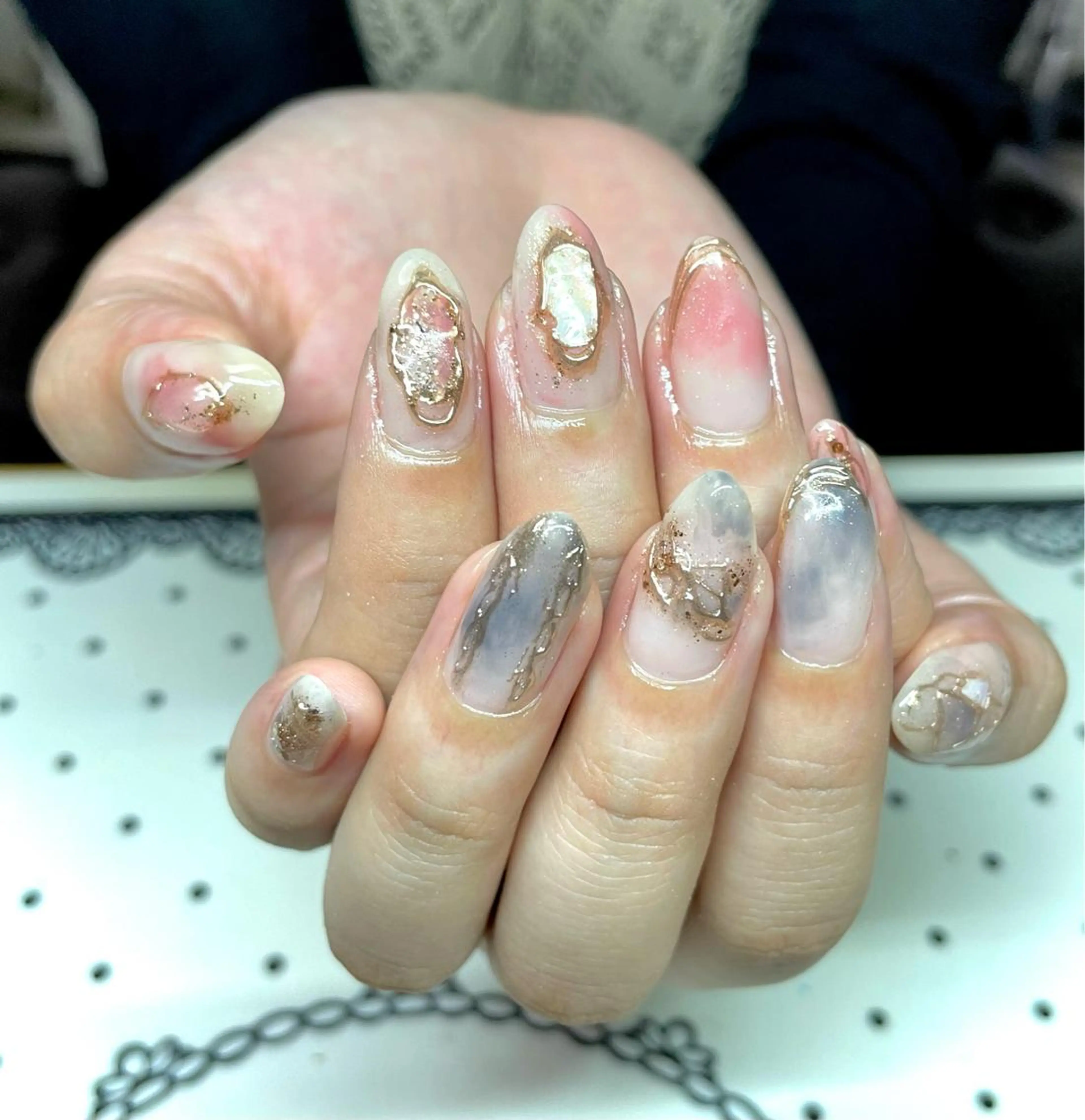 ネイル ハンドネイル nailsalon sugarr所属・nailist cocoのネイルデザイン