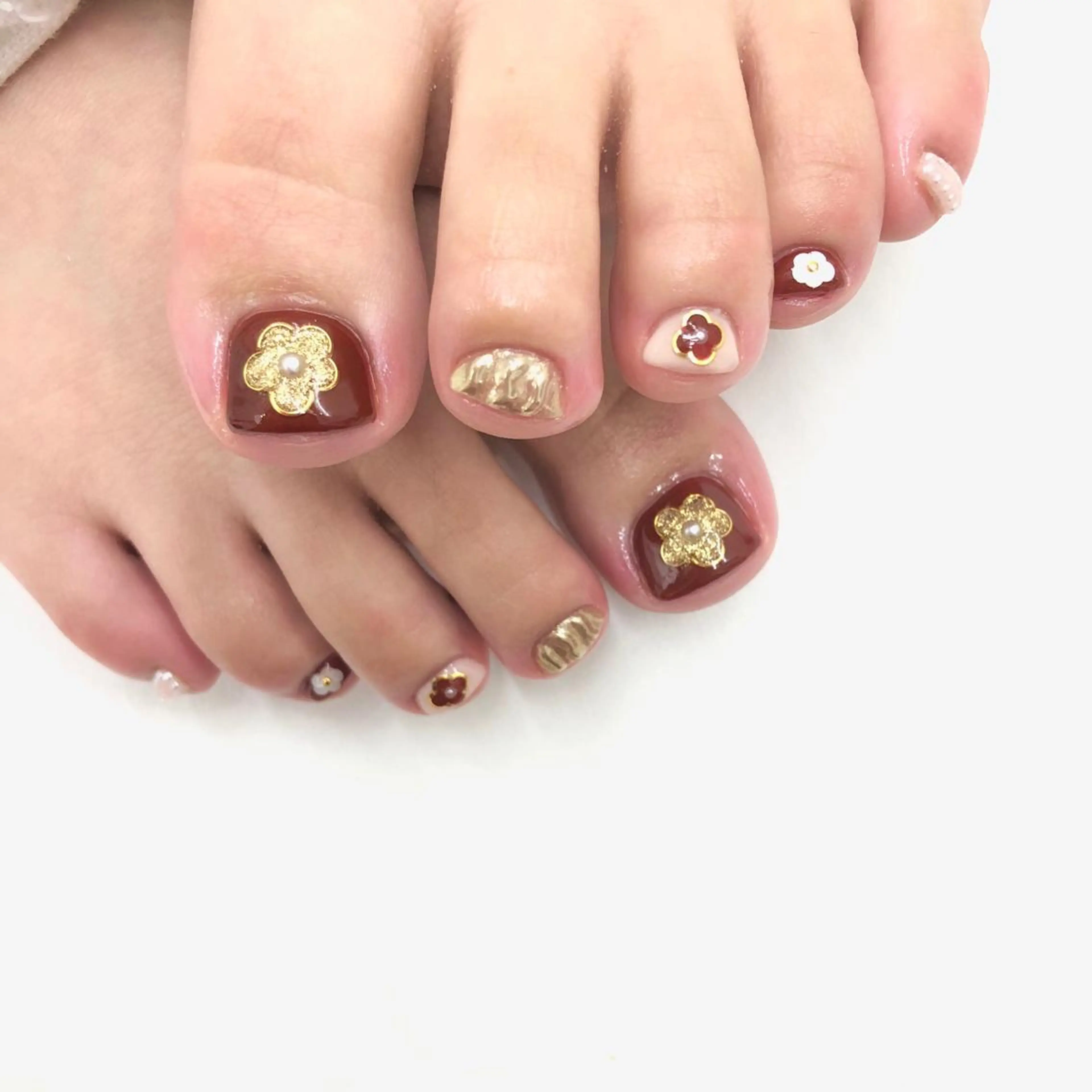 ネイル フットネイル Minami 🍓のネイルデザイン