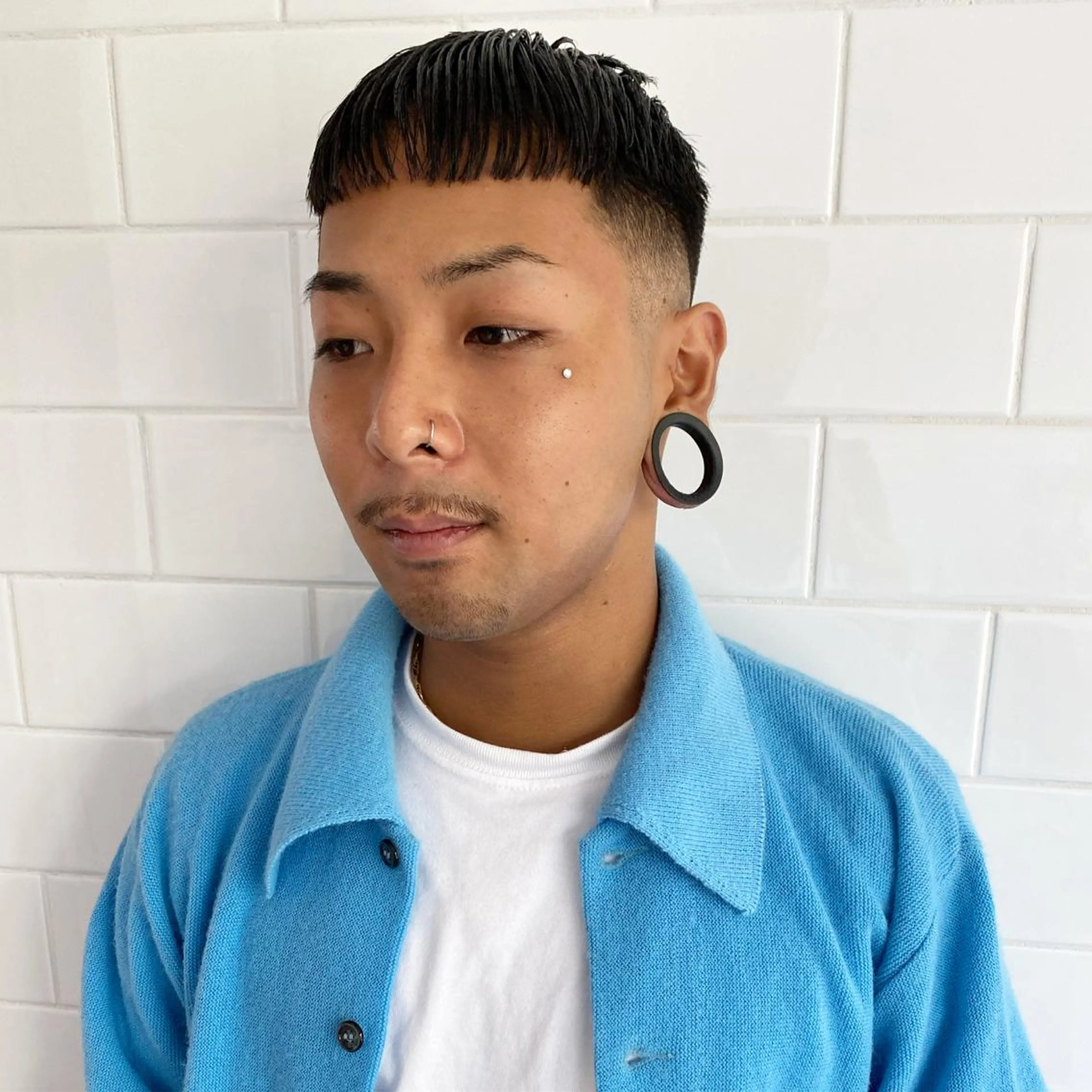 ショート カラー パーマ ヘアアレンジ メンズ キッズ ネイル マツエク・マツパ 中元 淳のヘアスタイル