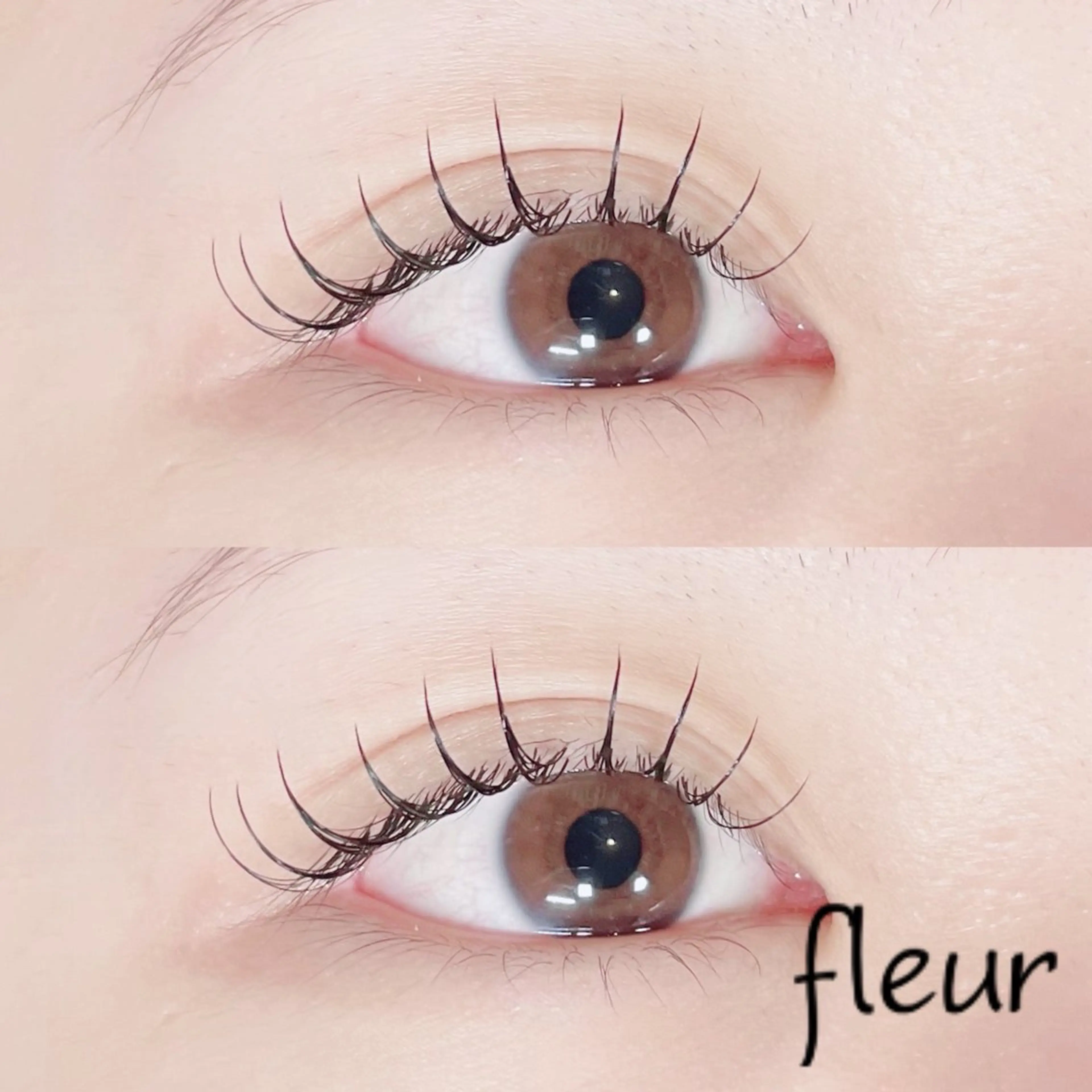 マツエク・マツパ 束感まつ毛 ナチュラル マツエク アイラッシュサロンfleur🍀所属・🍀fleur🍀 束感/ワンホン/杉浦のマツエク・マツパデザイン