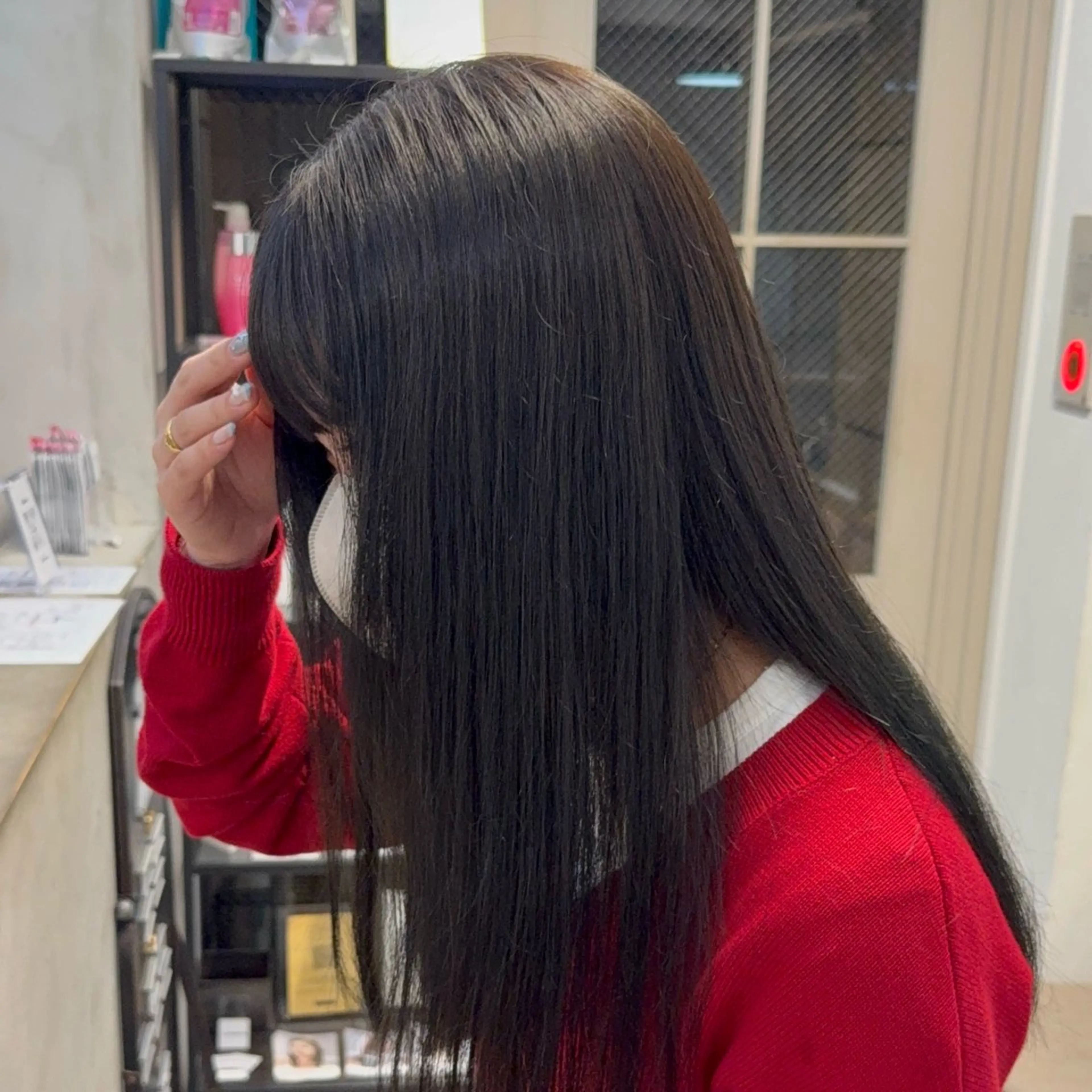 ロング カラー カット トリートメント Lomalia もえかのヘアスタイル