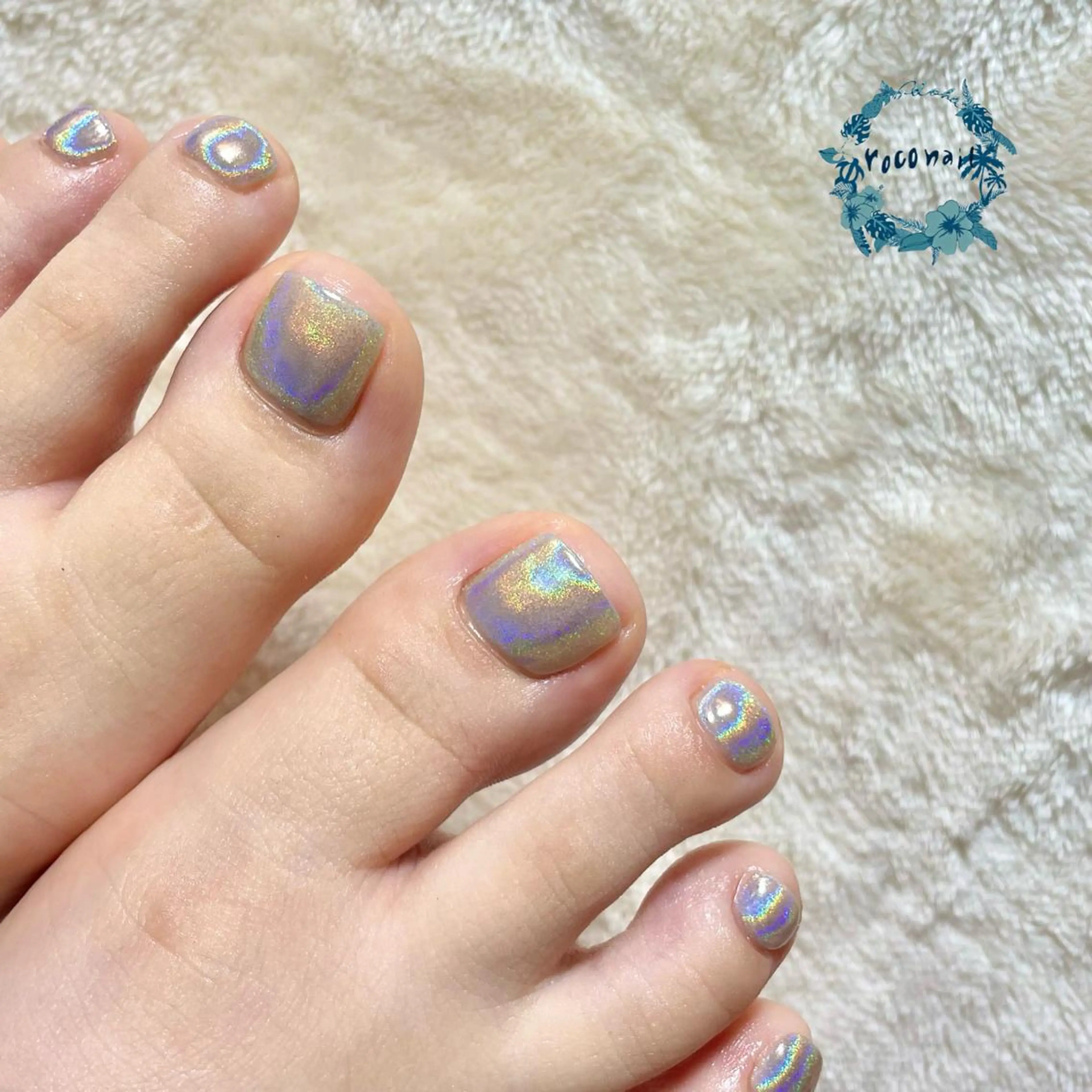 ネイル フットネイル roconail ヒロコのネイルデザイン