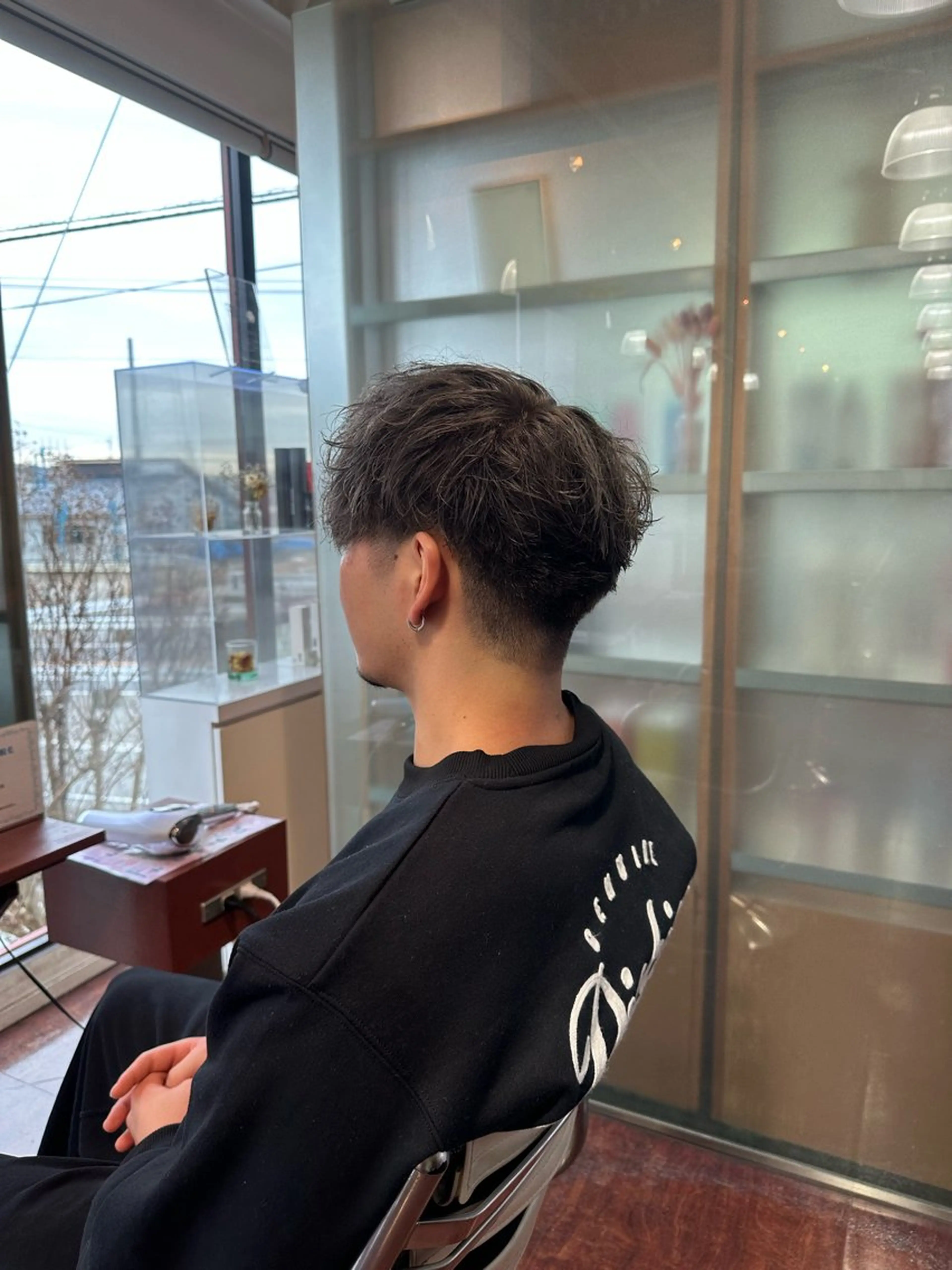 ショート パーマ TAKUMI  Roots所属・湯本 大介のヘアスタイル