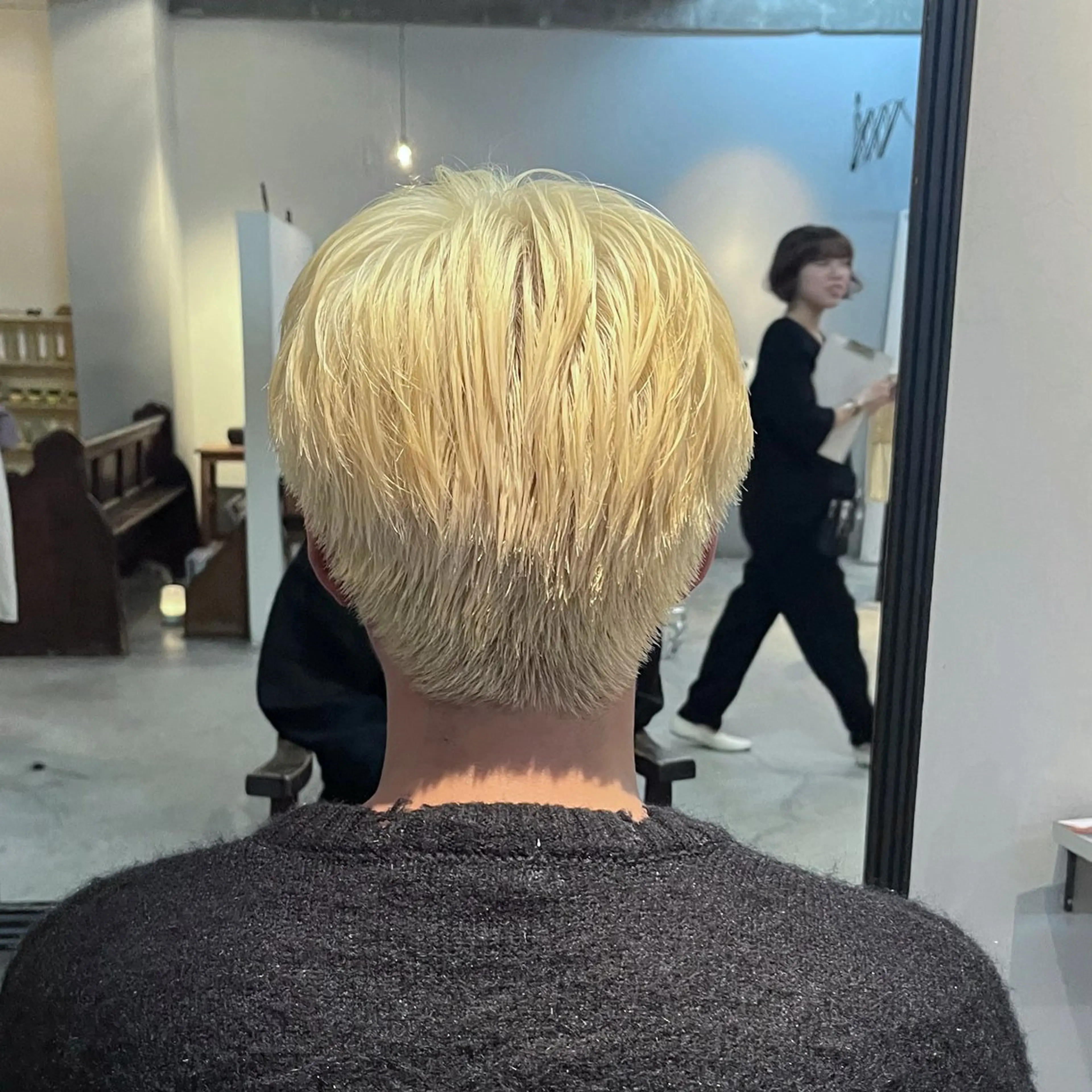 ショート カラー カット ヘアカラー トリートメント 前川 華恋 / room3のヘアスタイル