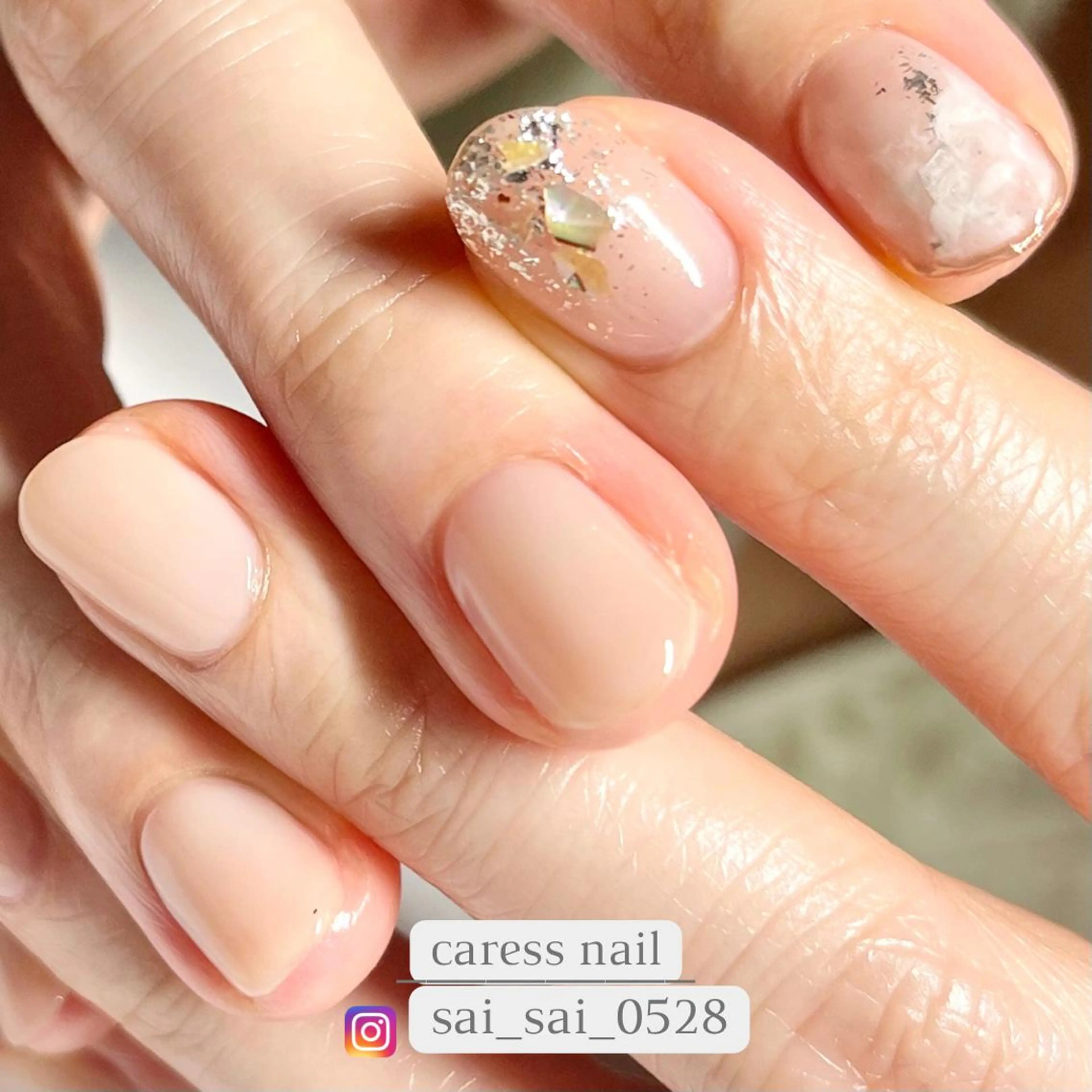 ネイル ハンドネイル caress nail カレスネイル 代々木上原所属・カレスネイル さいのネイルデザイン