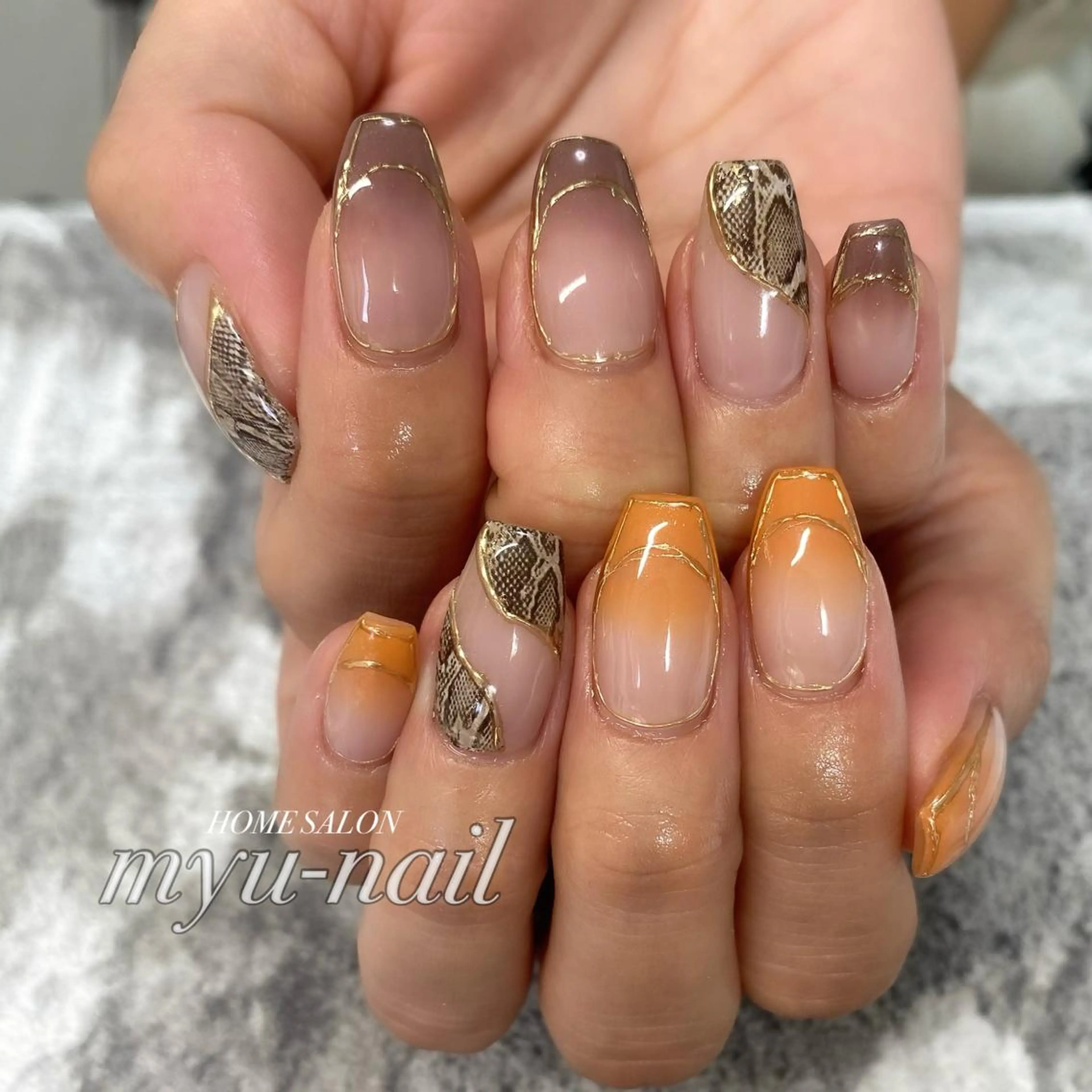 ネイル ホームサロン myu-nailのネイルデザイン