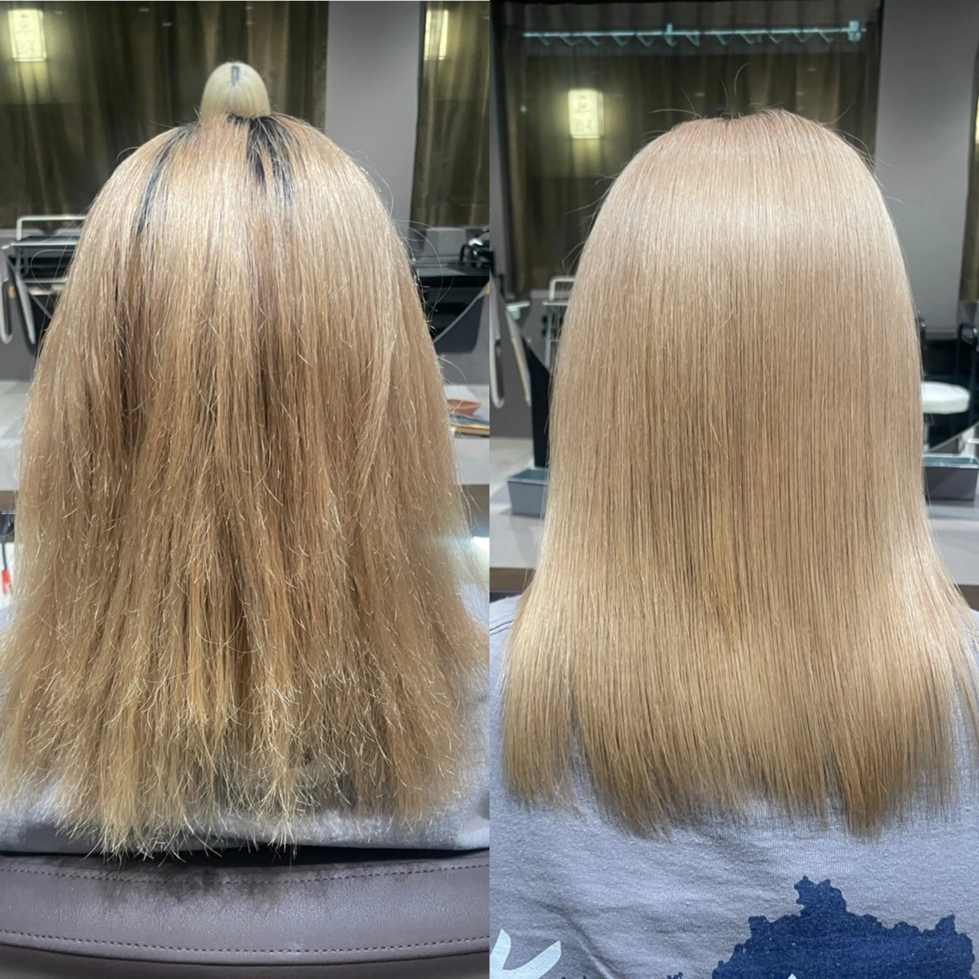 セミロング トリートメント 酸熱トリートメント トリートメント 🎀石川 花怜🎀のヘアスタイル