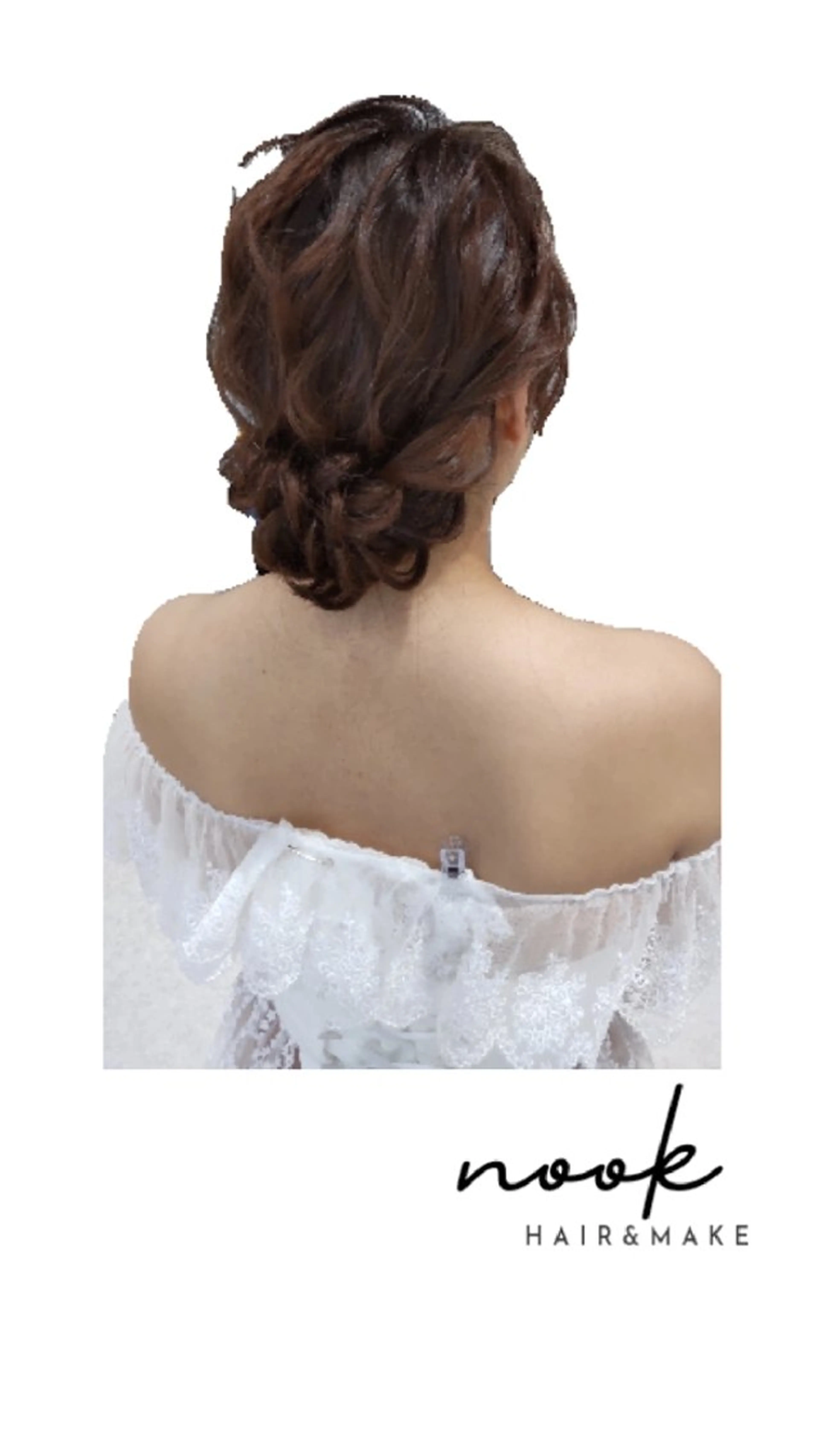 ヘアアレンジ hair&make nookのヘアスタイル