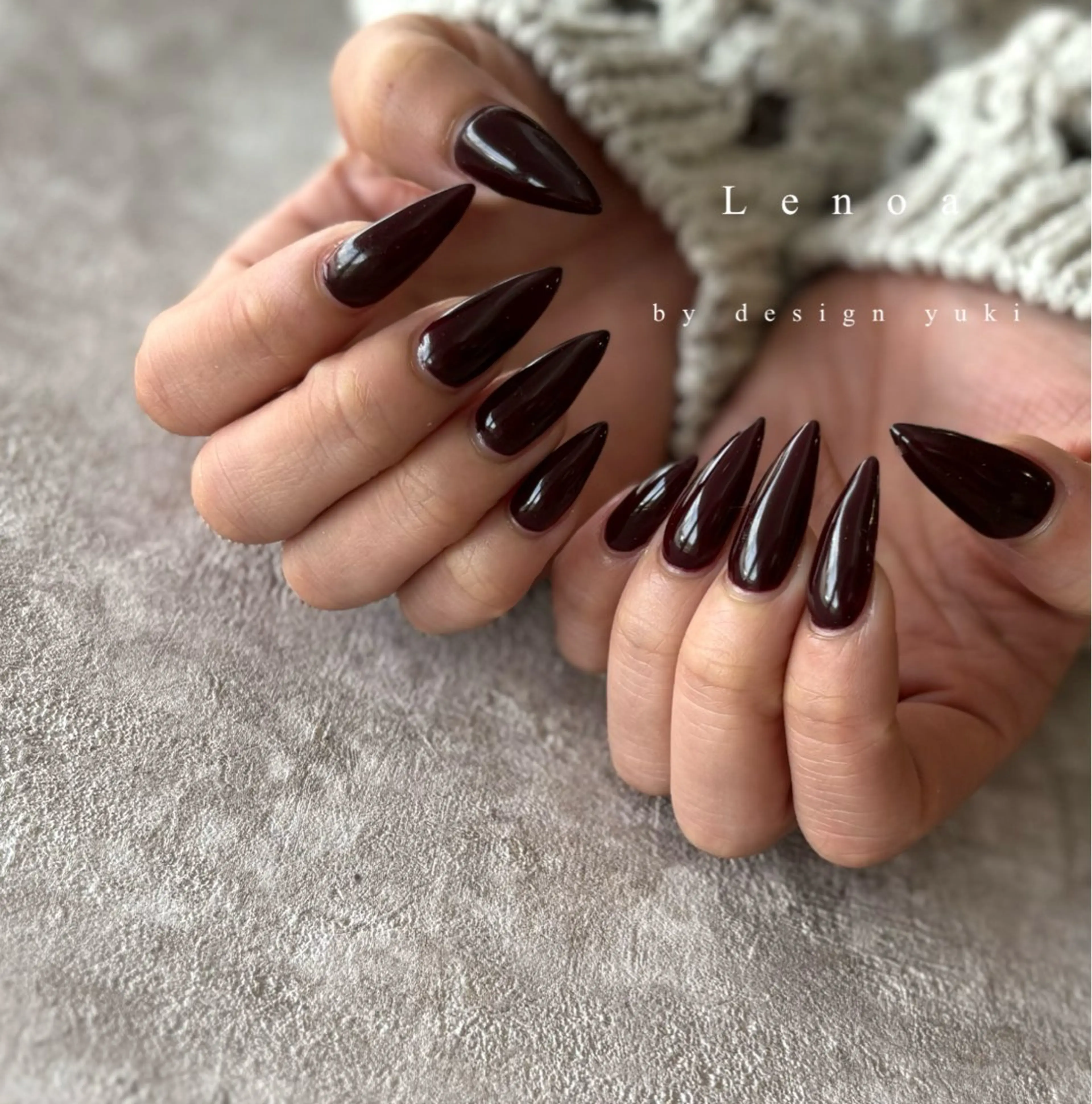 ネイル ハンドネイル Lenoa Yukiのネイルデザイン
