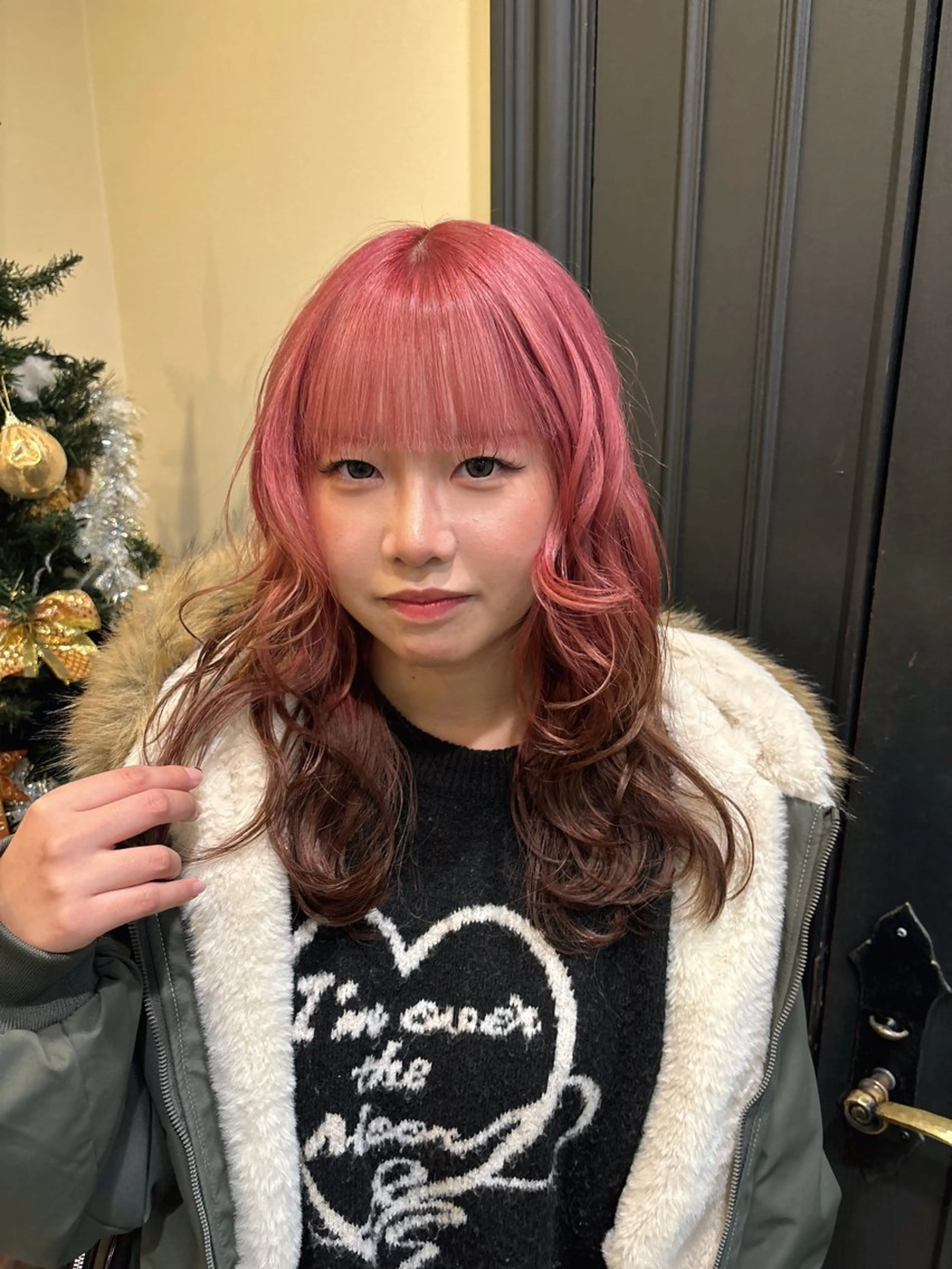 セミロング カラー ヘアカラー トリートメント Karin trスタイリスト🥀のヘアスタイル