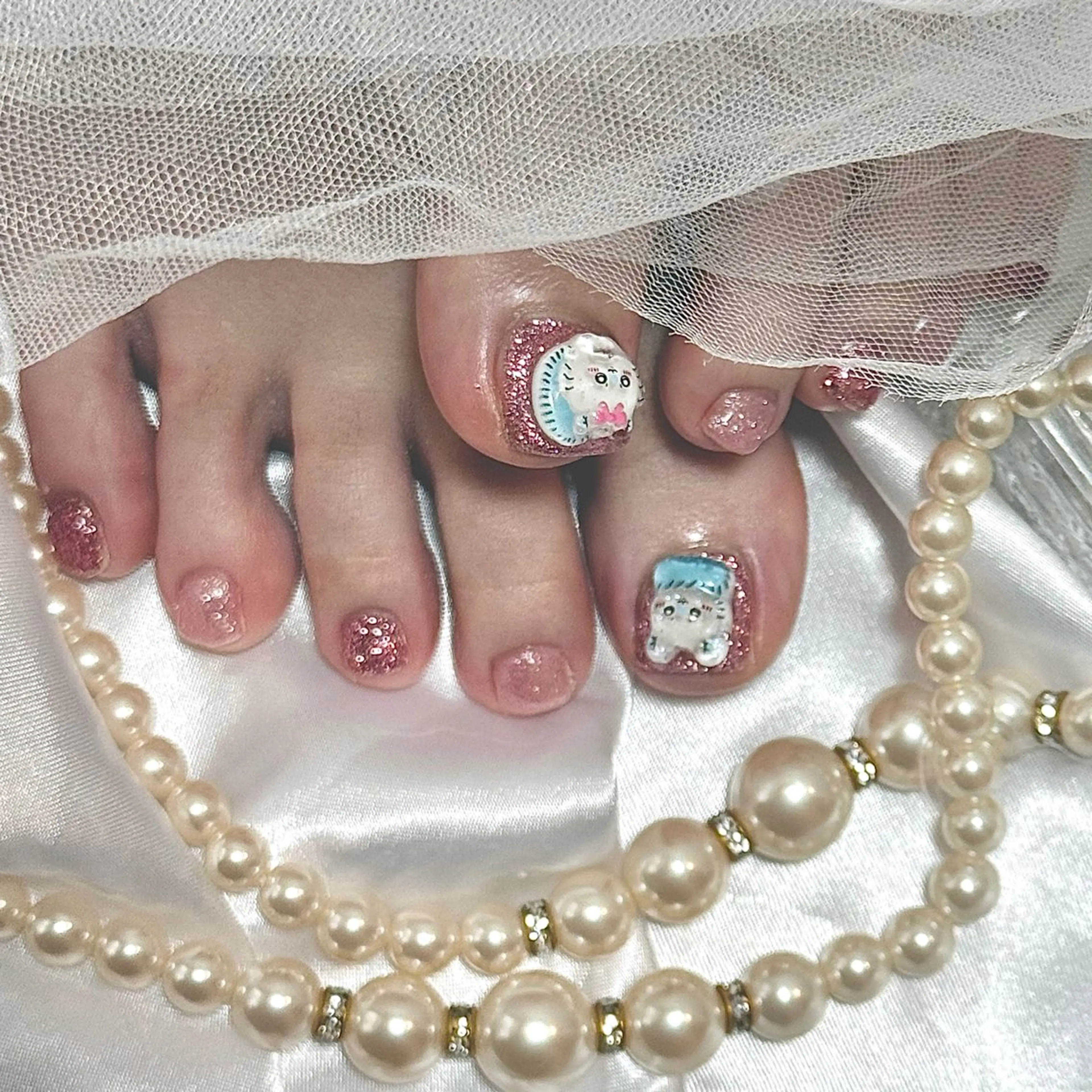 ネイル フットネイル Conjunim MAMI🎀✨のネイルデザイン