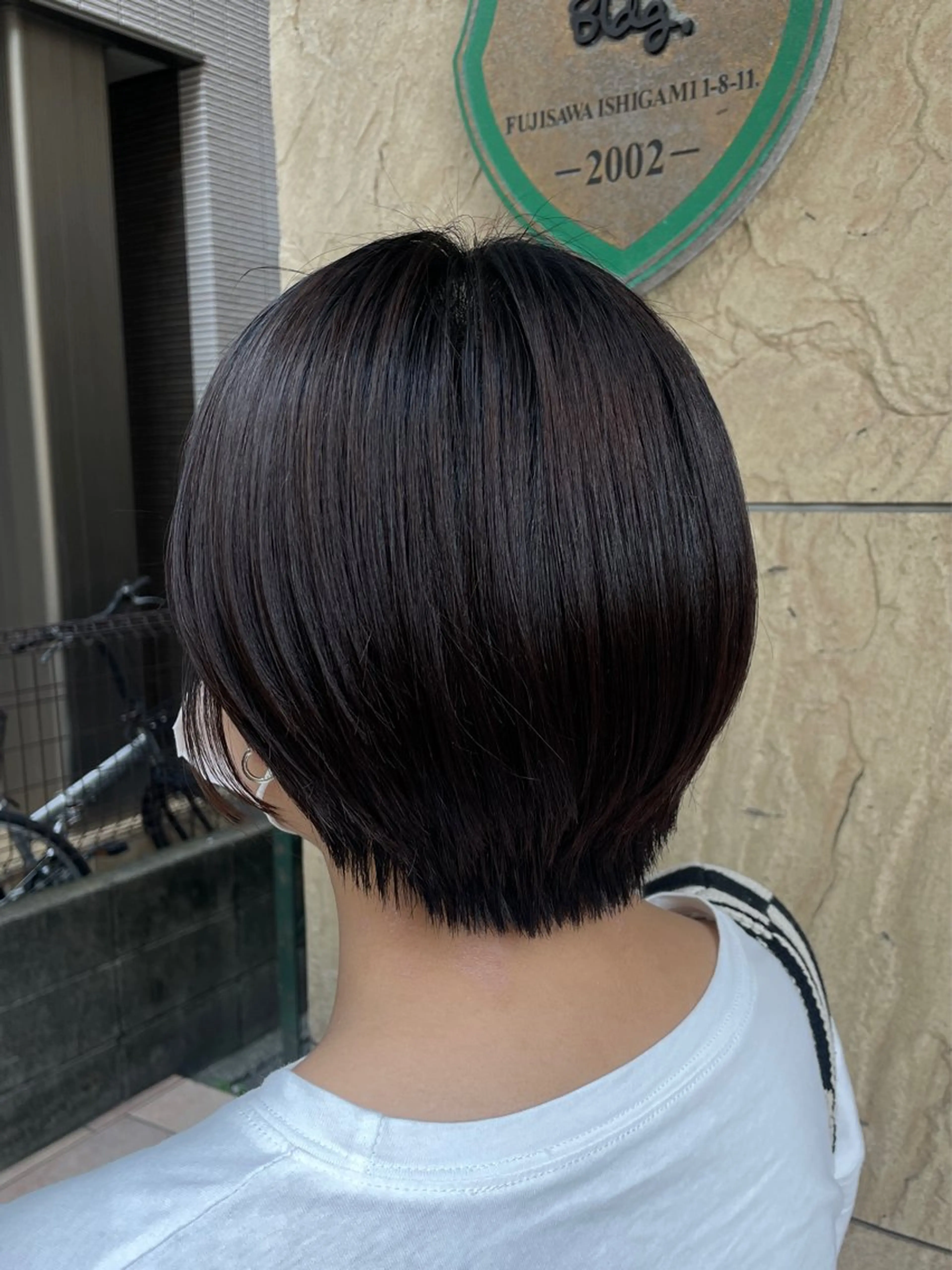 ショート カット 透けカラー/ アレンジ/篠崎渚彩のヘアスタイル