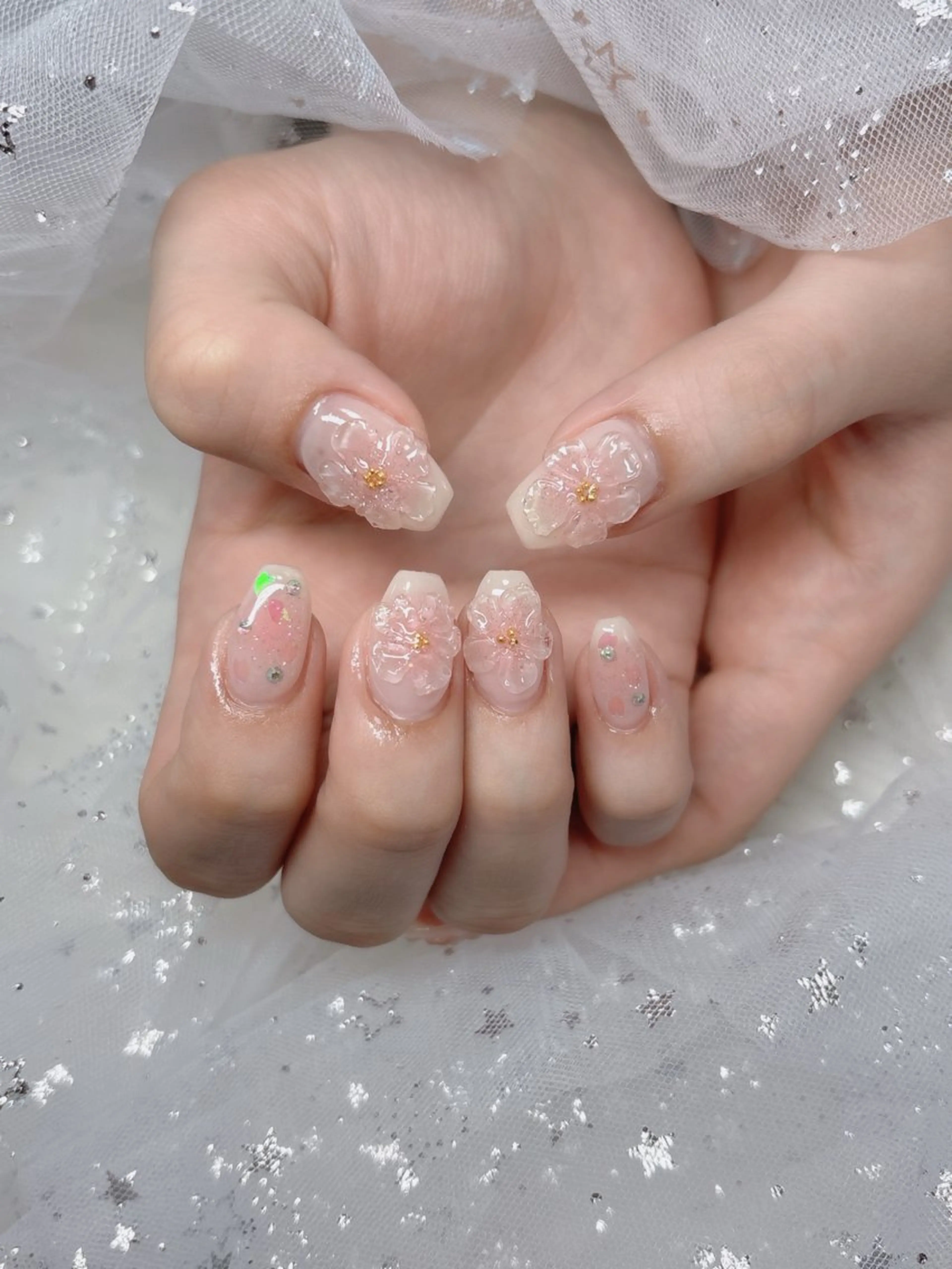 ネイル ハンドネイル 💅ネイルハウス🏡 🎀TOMO🎀のネイルデザイン