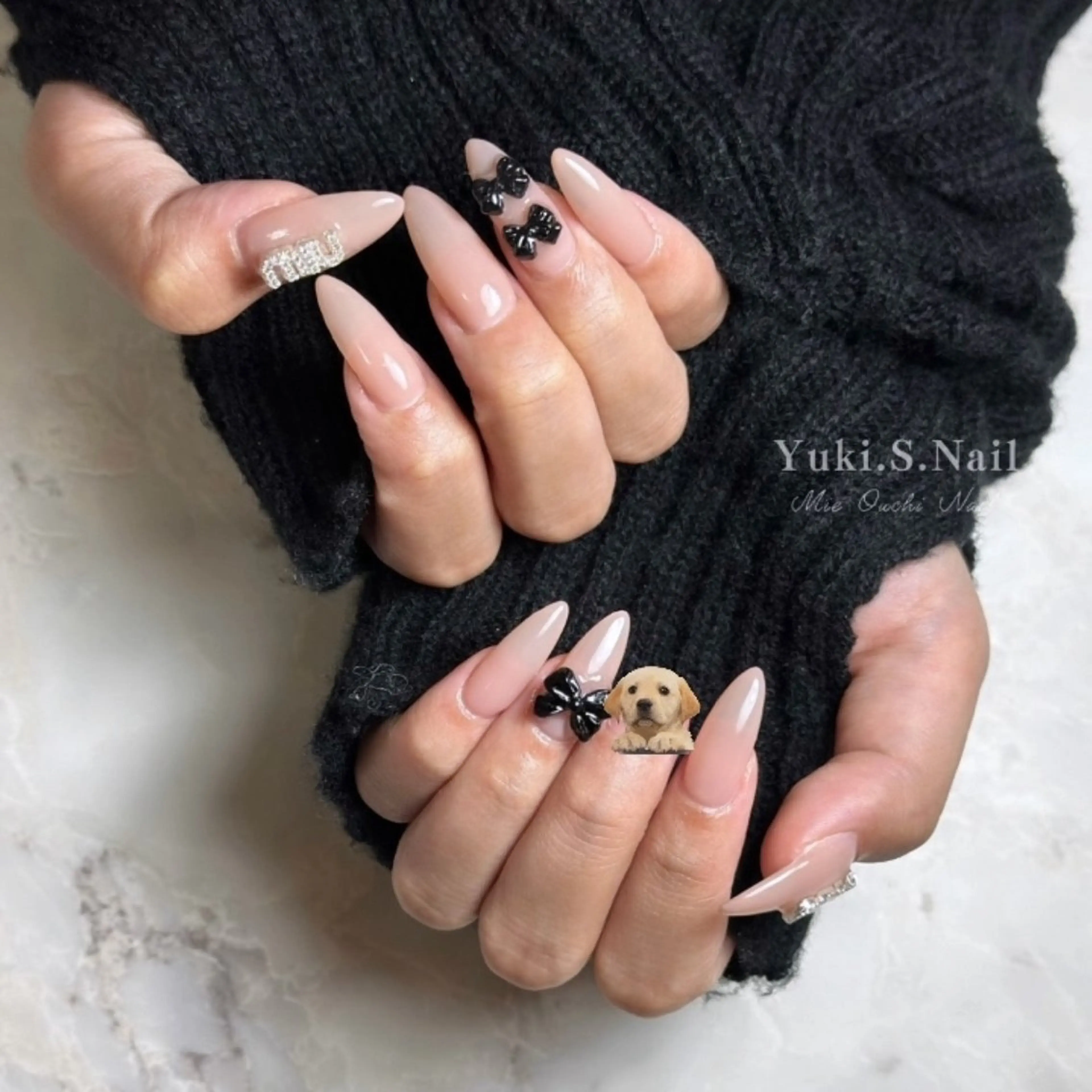 ロング ハンドネイル Yuki S.Nailのネイルデザイン