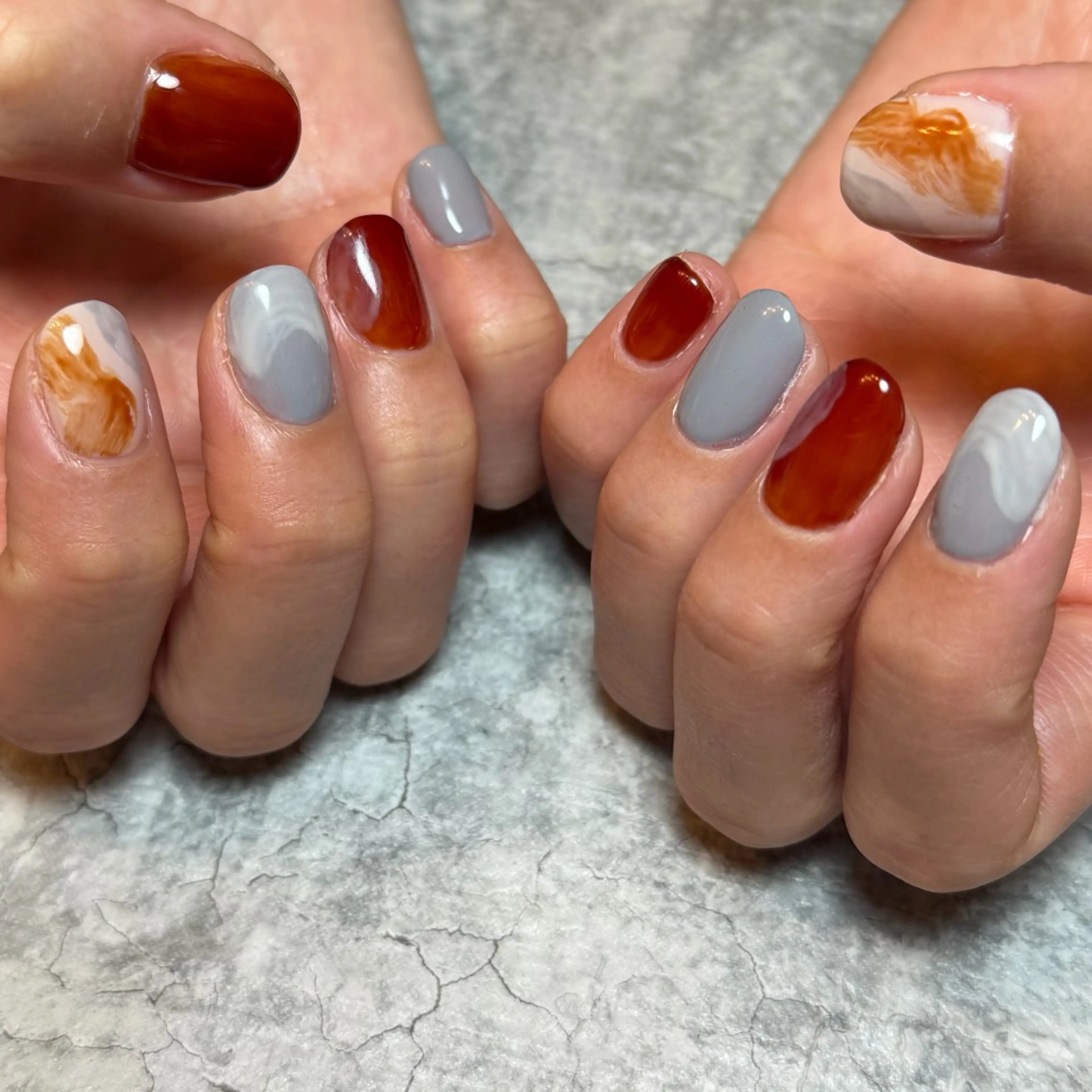 ネイル 自由が丘サロン あやめ💅のネイルデザイン