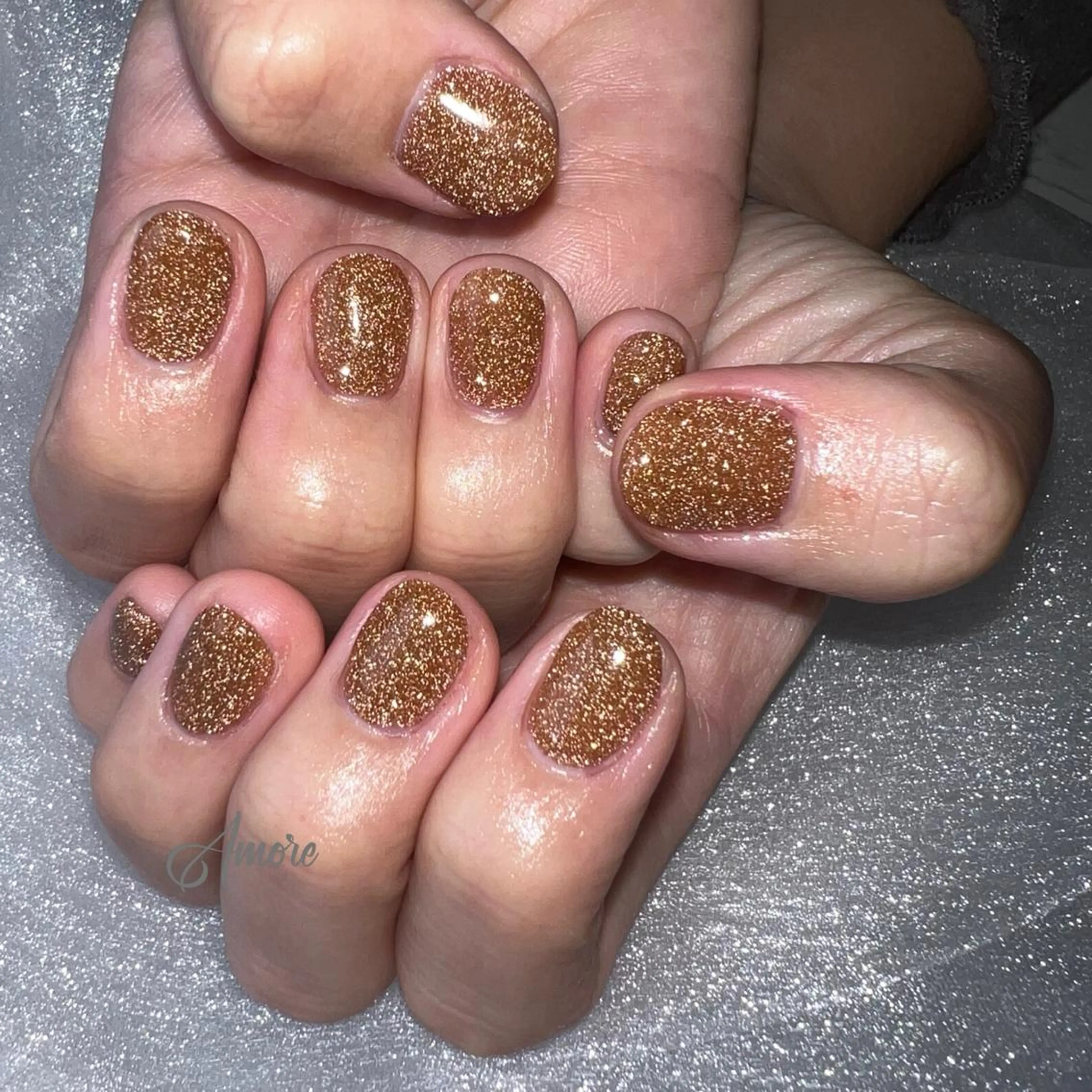 ネイル ジェルネイル ミラーネイル オフィスネイル パラジェル You kyehwaのネイルデザイン