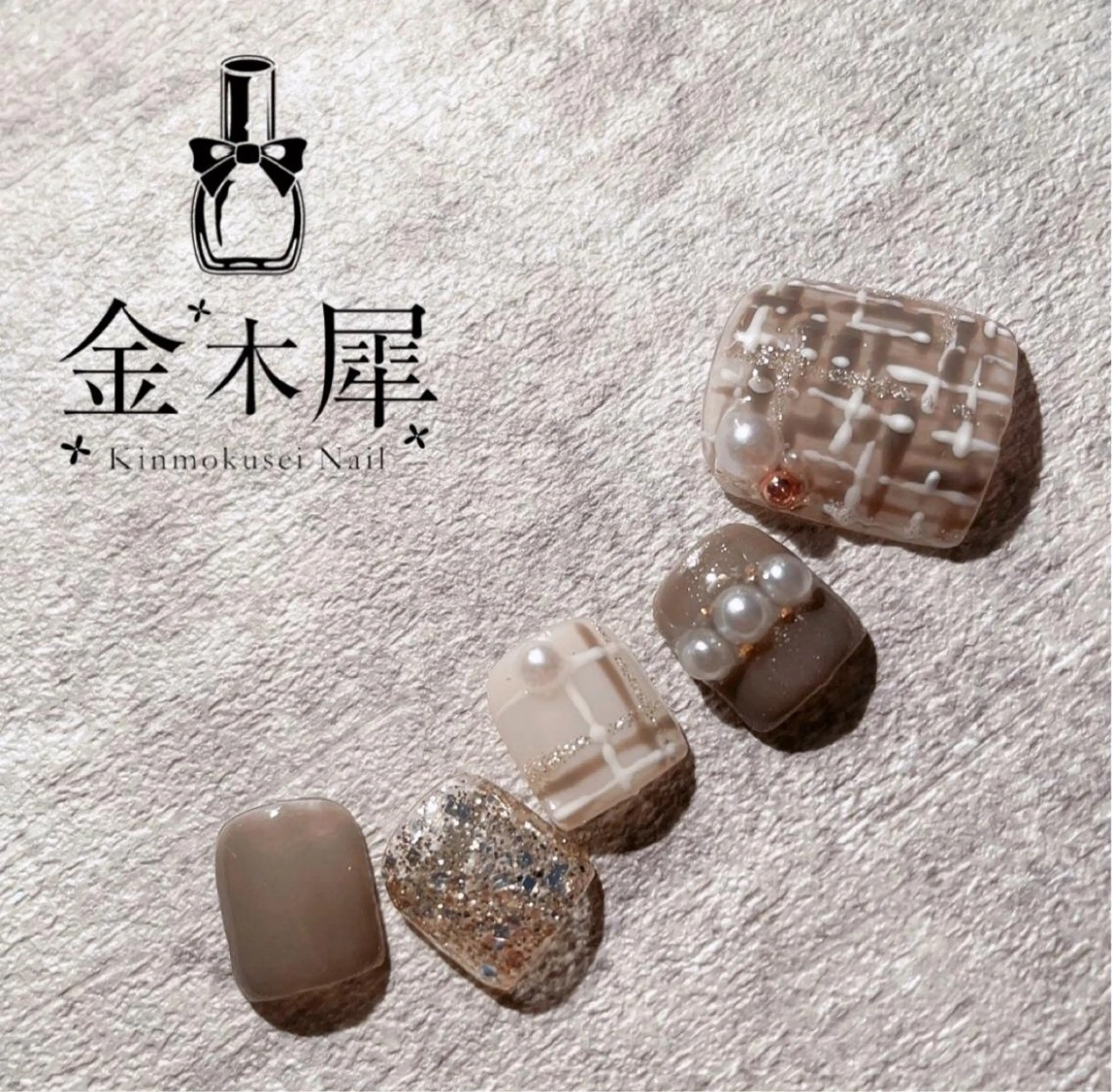 ［フット］定額デザインアート🐾【甘皮ケア＋オフ有別途1000円】の写真