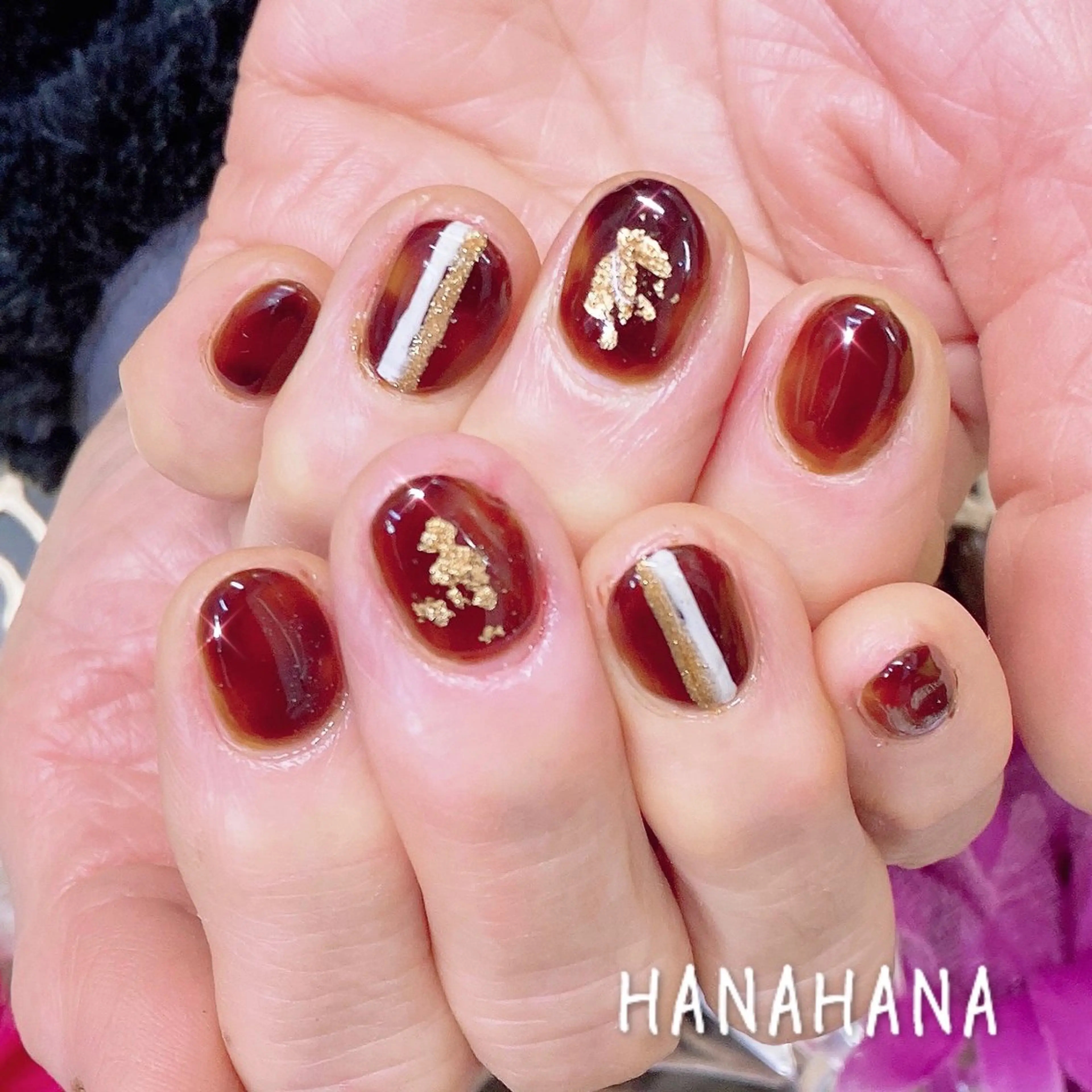 ネイル ジェルネイル HANAHANAのネイルデザイン