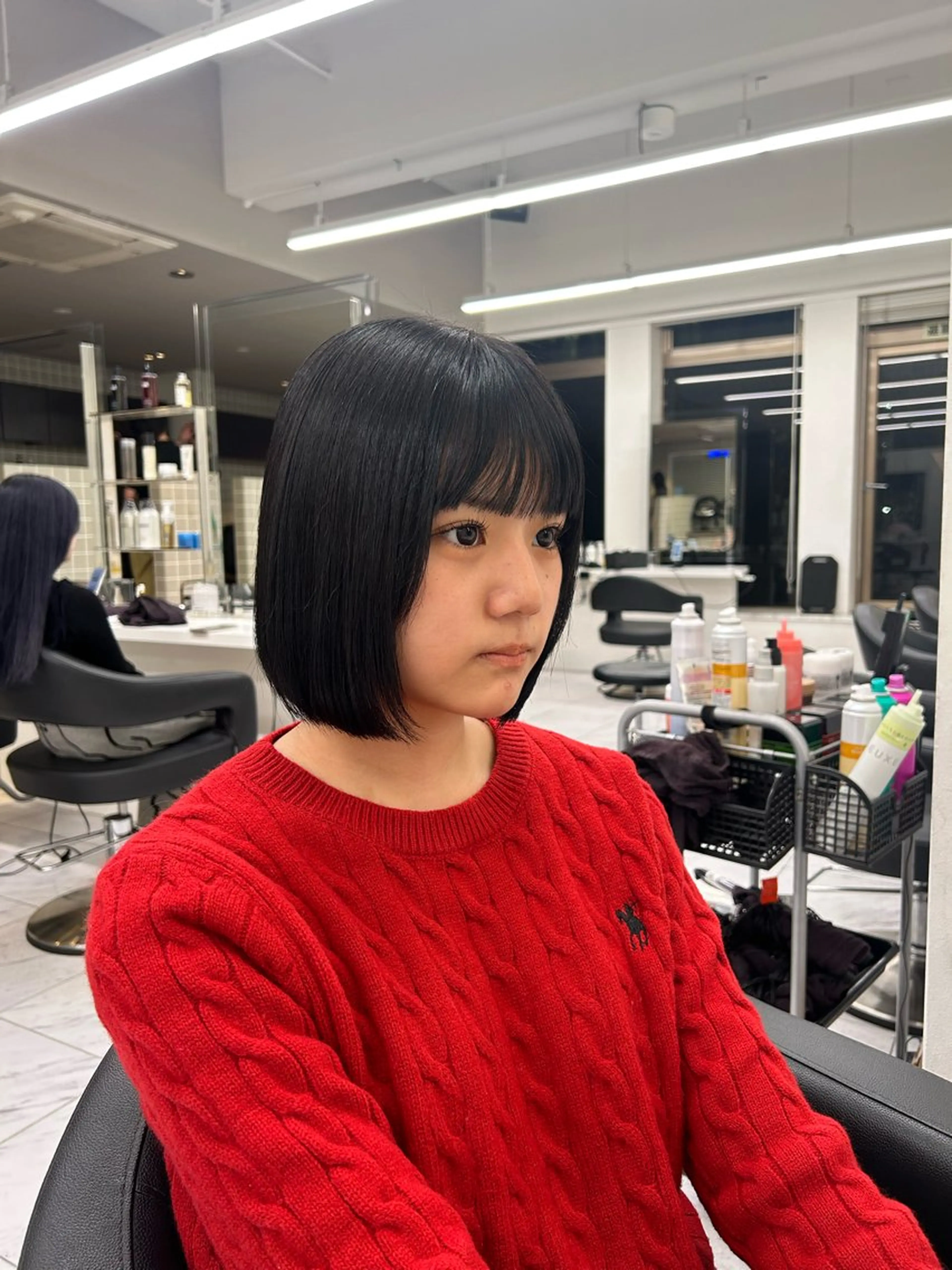 カラー 透明感ベージュ🤎 ナチュラルレイヤーのヘアスタイル