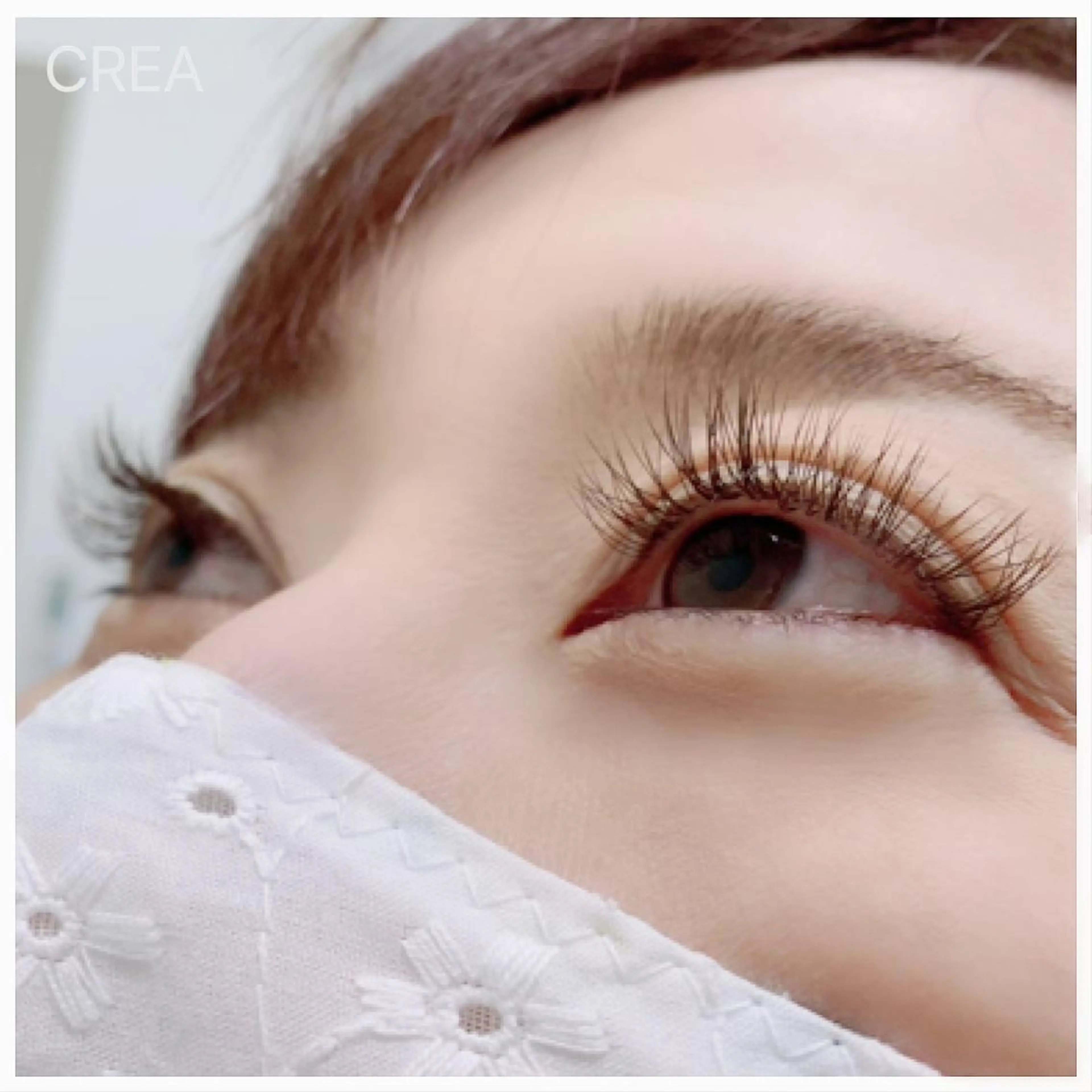 マツエク・マツパ カラーマツエク フラットラッシュ CREA noccoのマツエク・マツパデザイン