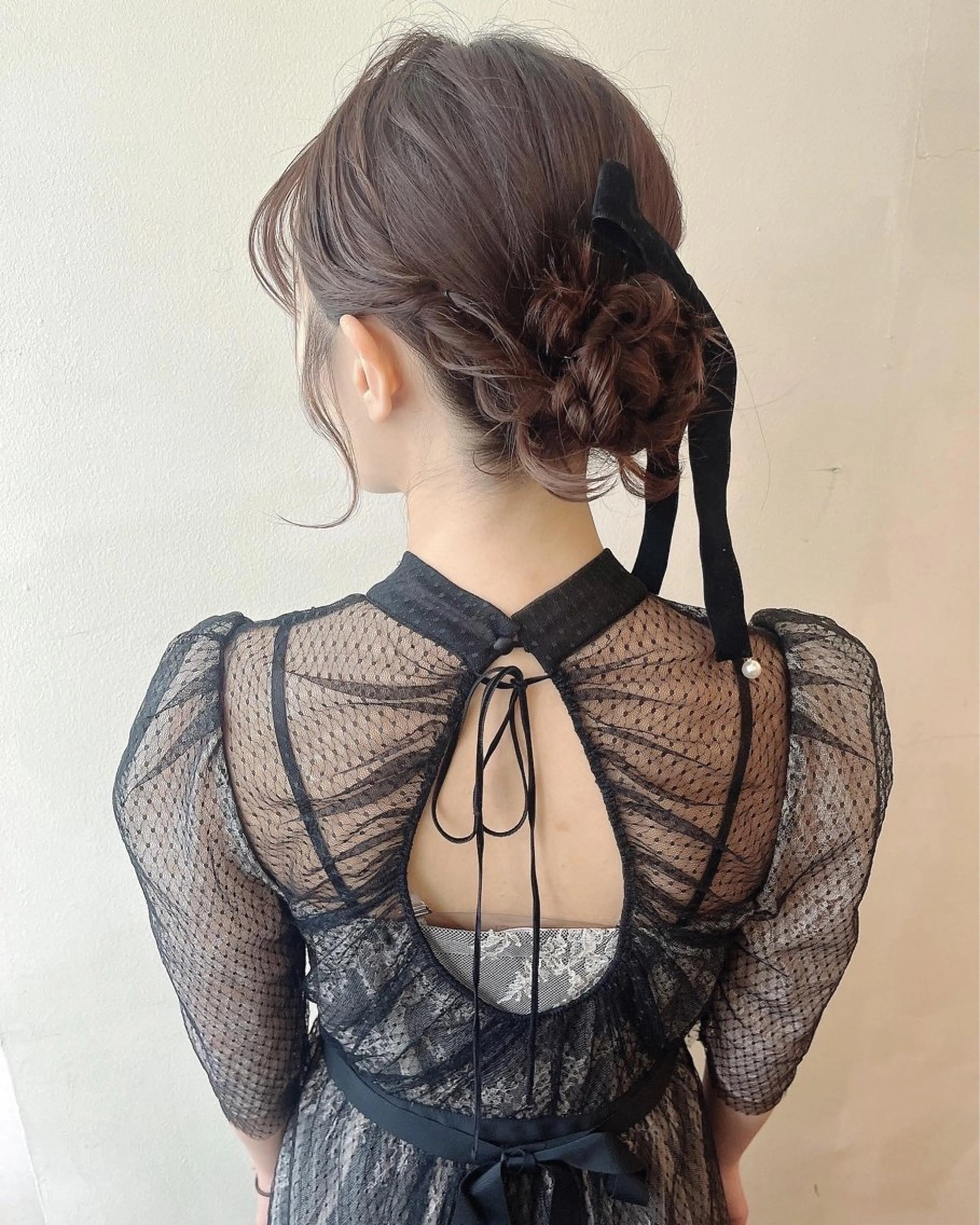 セミロング ヘアアレンジ ⭐️ アユミ⭐️のヘアスタイル