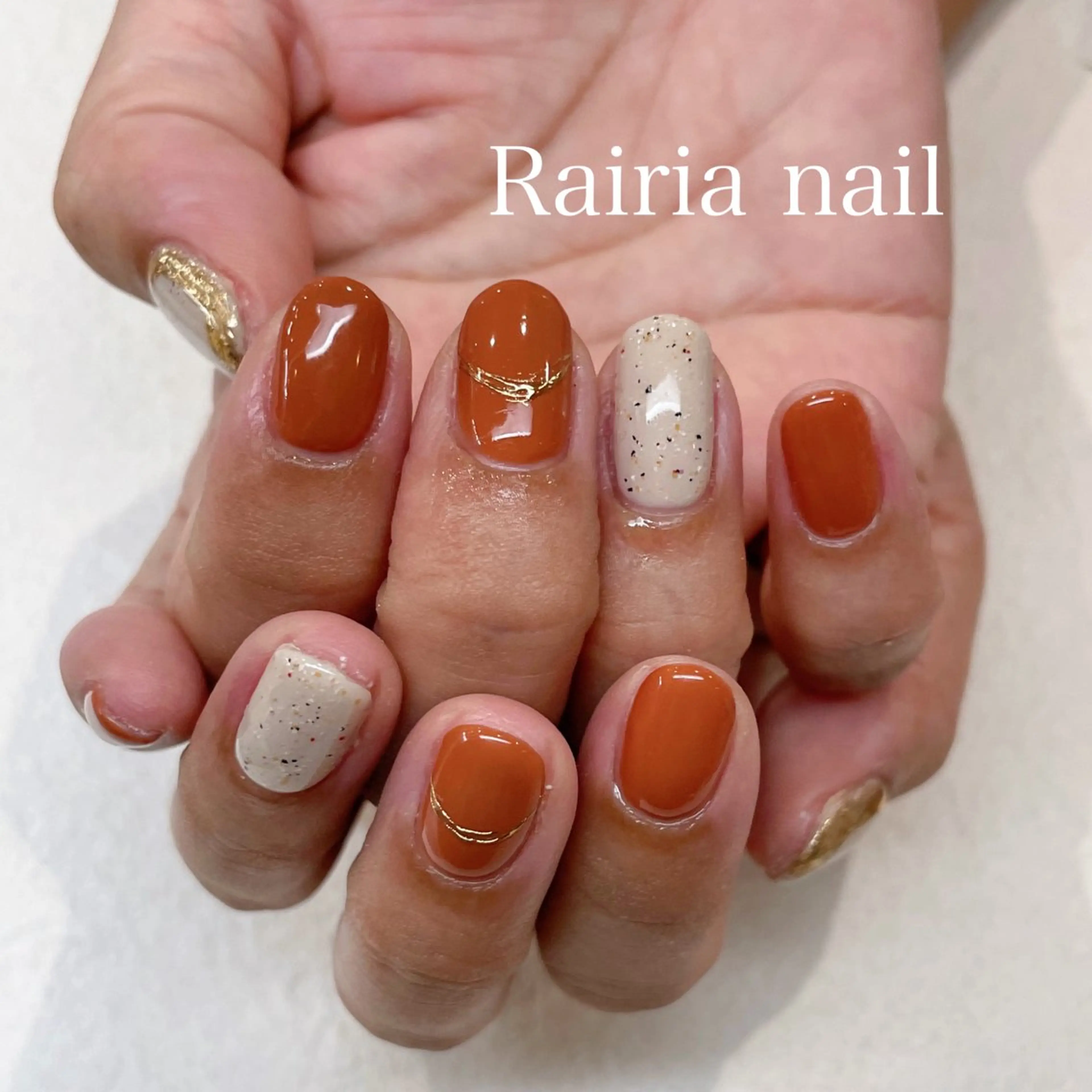 ネイル アートネイル ジェルネイル 持ち込み ニュアンスネイル パラジェル Rairia nail本八幡店のネイルデザイン