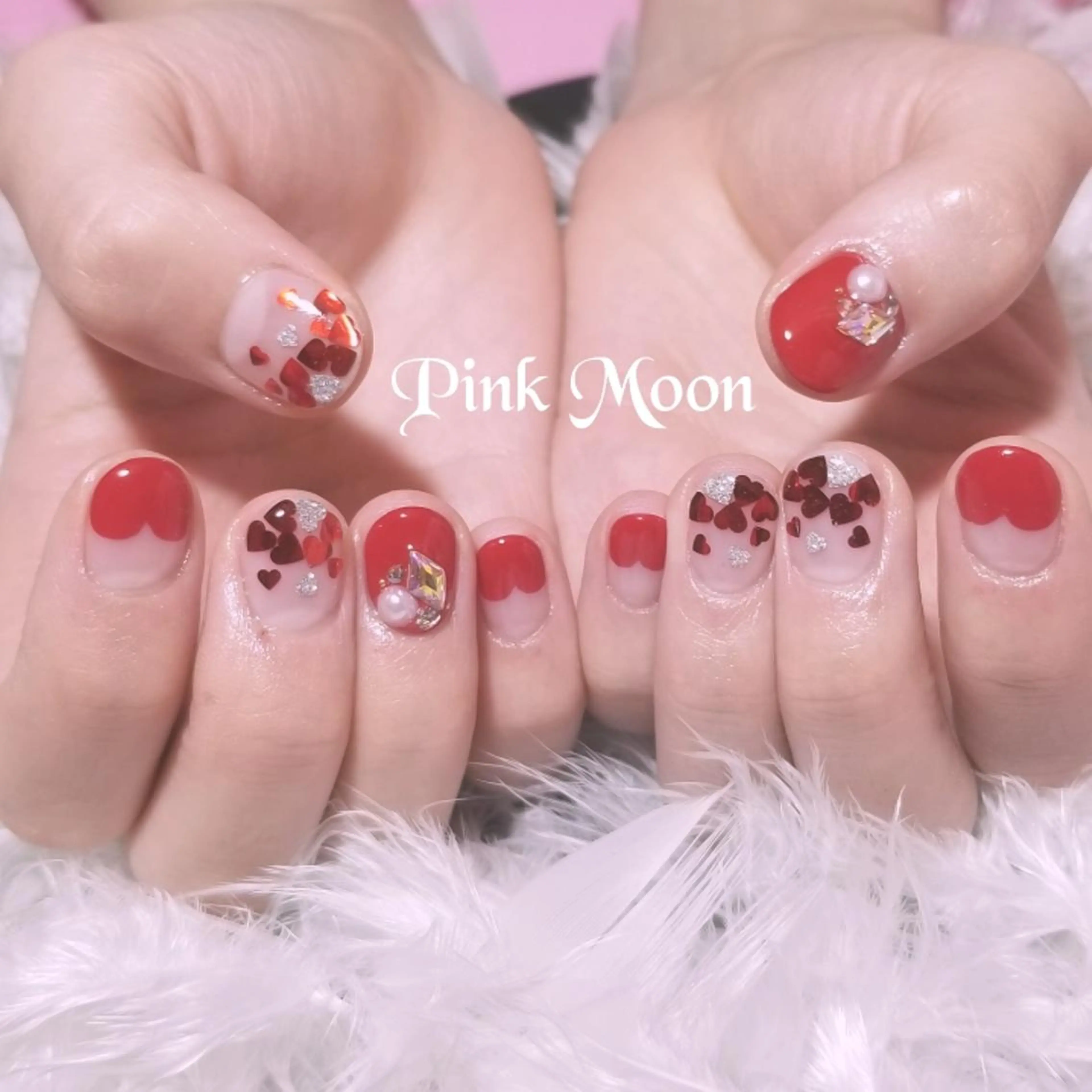 ネイル その他(ネイル) PinkMoon Nozomiのネイルデザイン