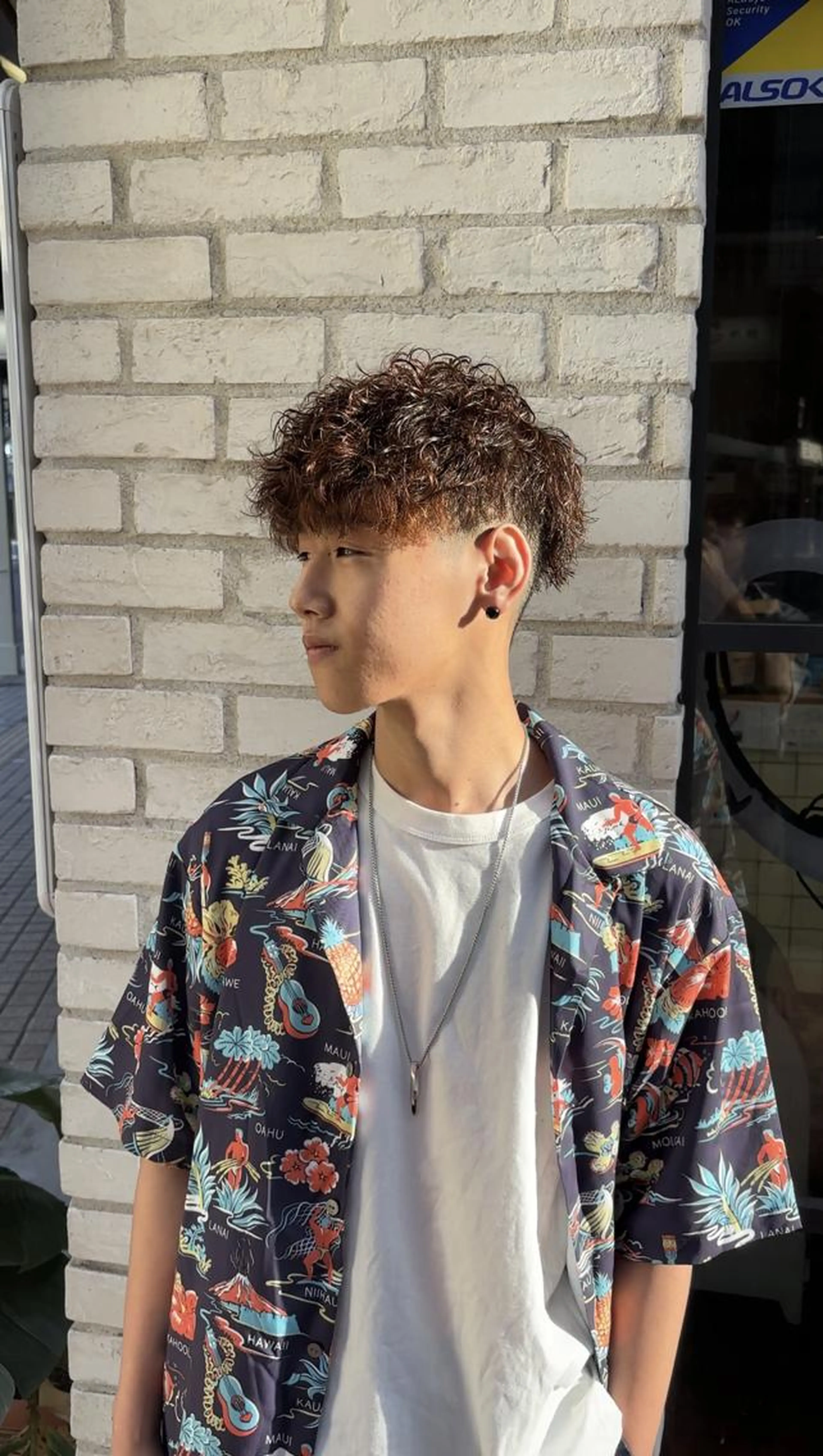 💇メンズカット＋ナチュラルパーマの写真