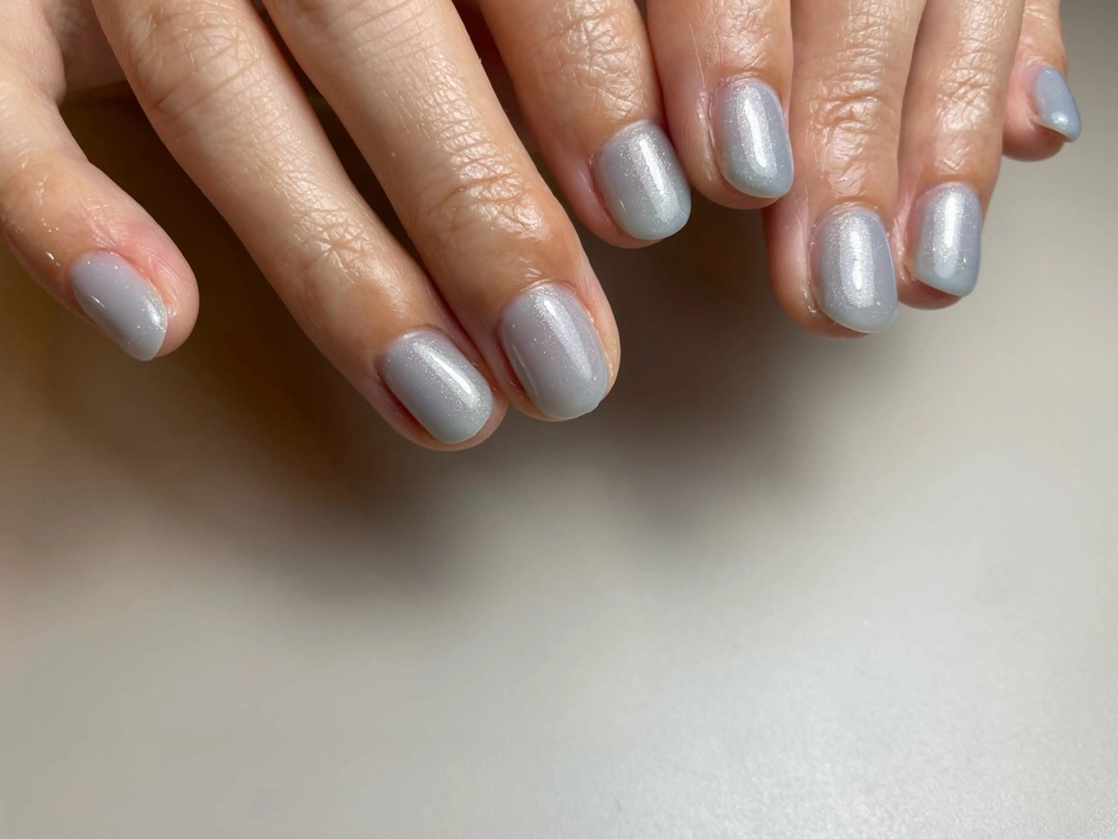 ネイル ワンカラーネイル eyelash&nail YUZUME所属・Narumi/ YUZUME銀座のネイルデザイン