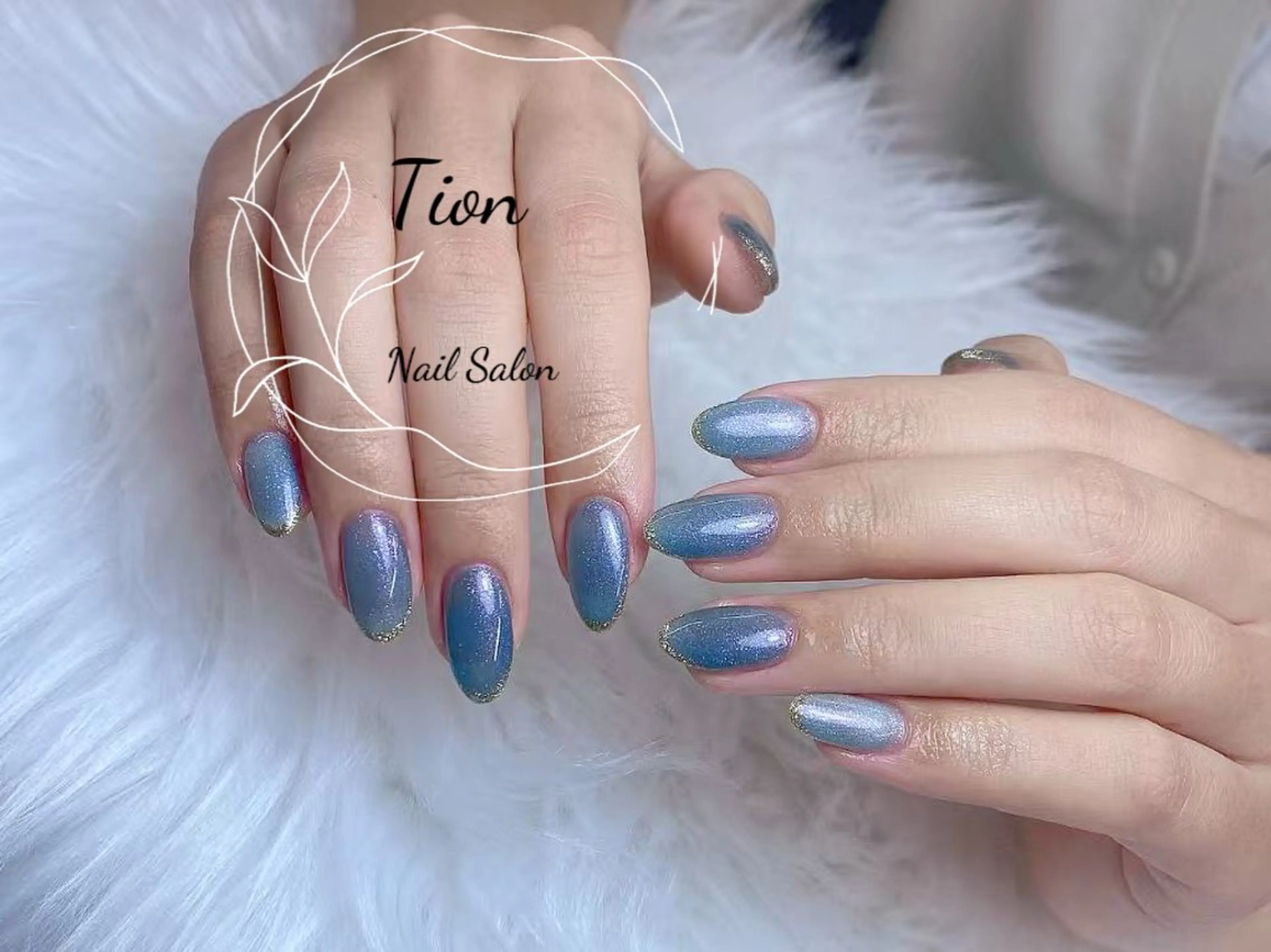 ネイル 長さ出し フットネイル ジェルネイル 韓国ネイル マグネットネイル Nailsalon Tion二子玉川店のネイルデザイン