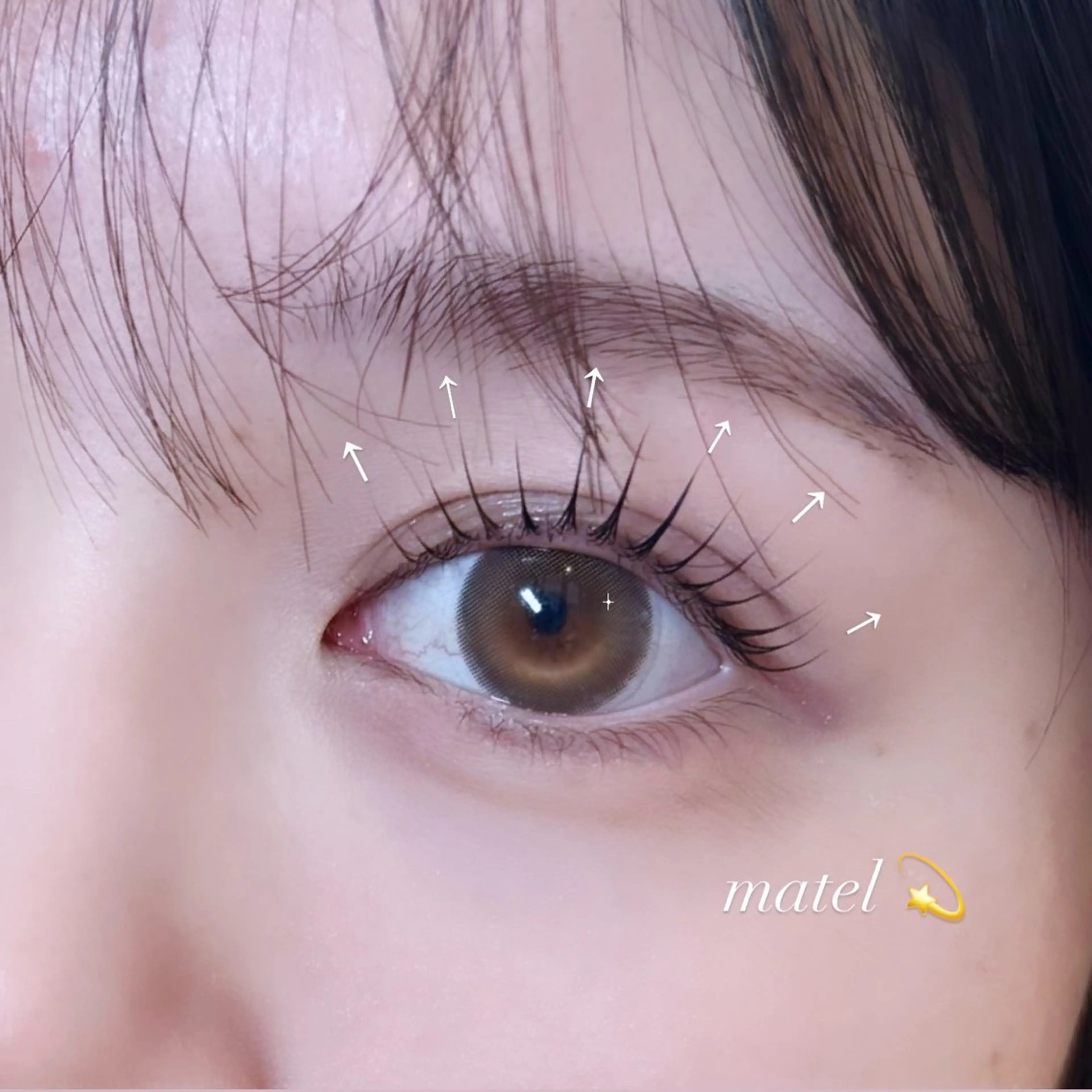 マツエク・マツパ GO TODAYシェアサロン 新宿Ciel店所属・Ayano ✴︎のマツエク・マツパデザイン