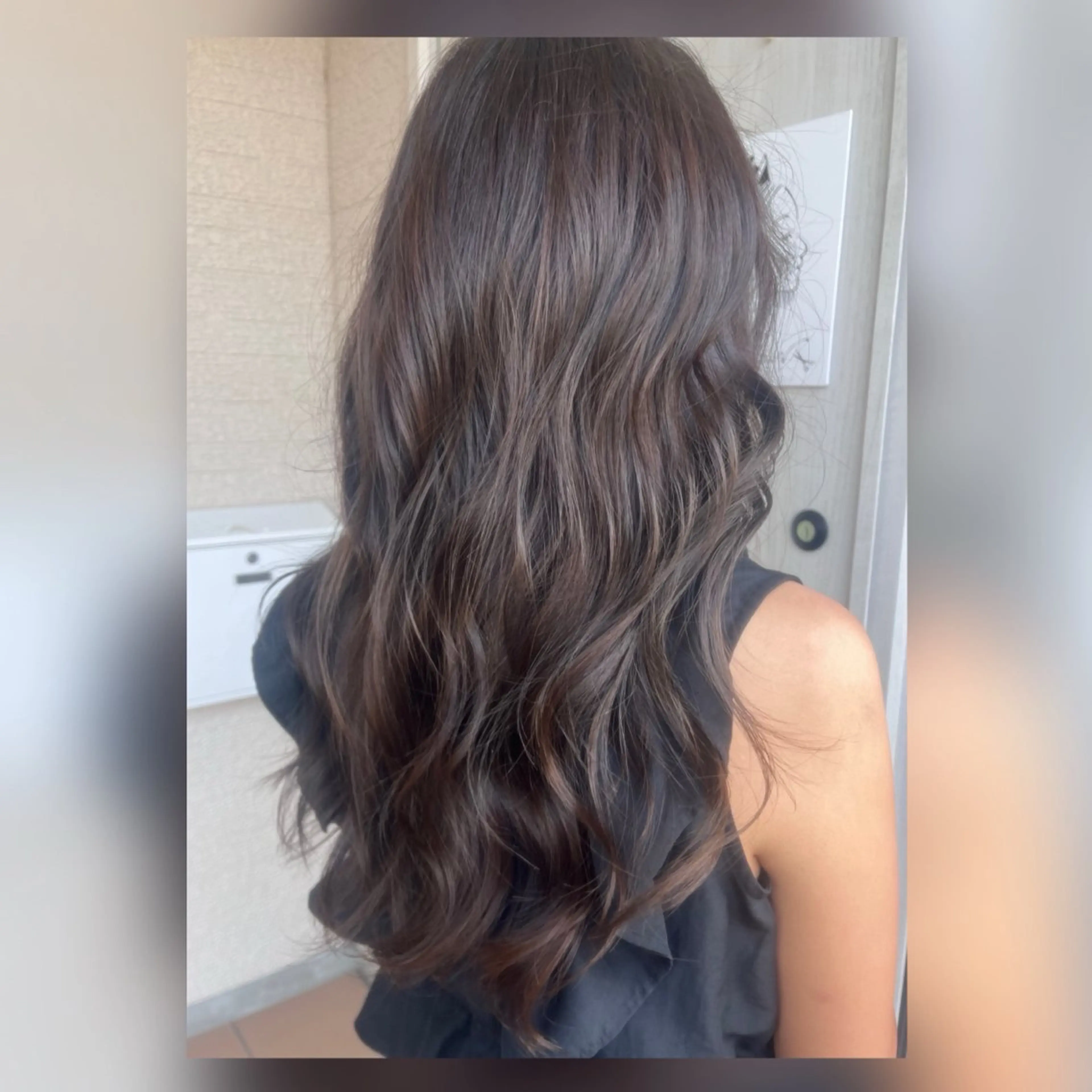 ロング カラー 髪質改善美容室Qin hair所属・【女性限定】 👑hanaのヘアスタイル